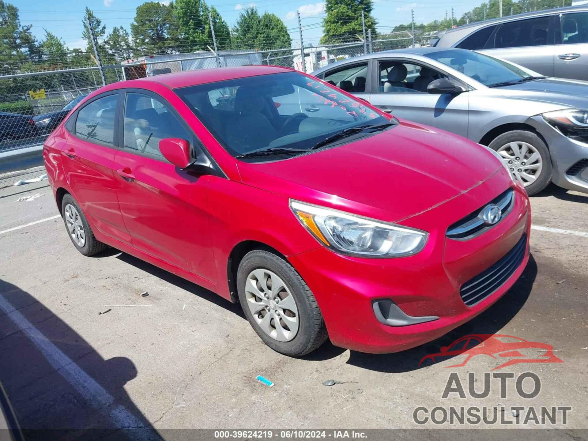 HYUNDAI ACCENT 2016 - KMHCT4AEXGU985332