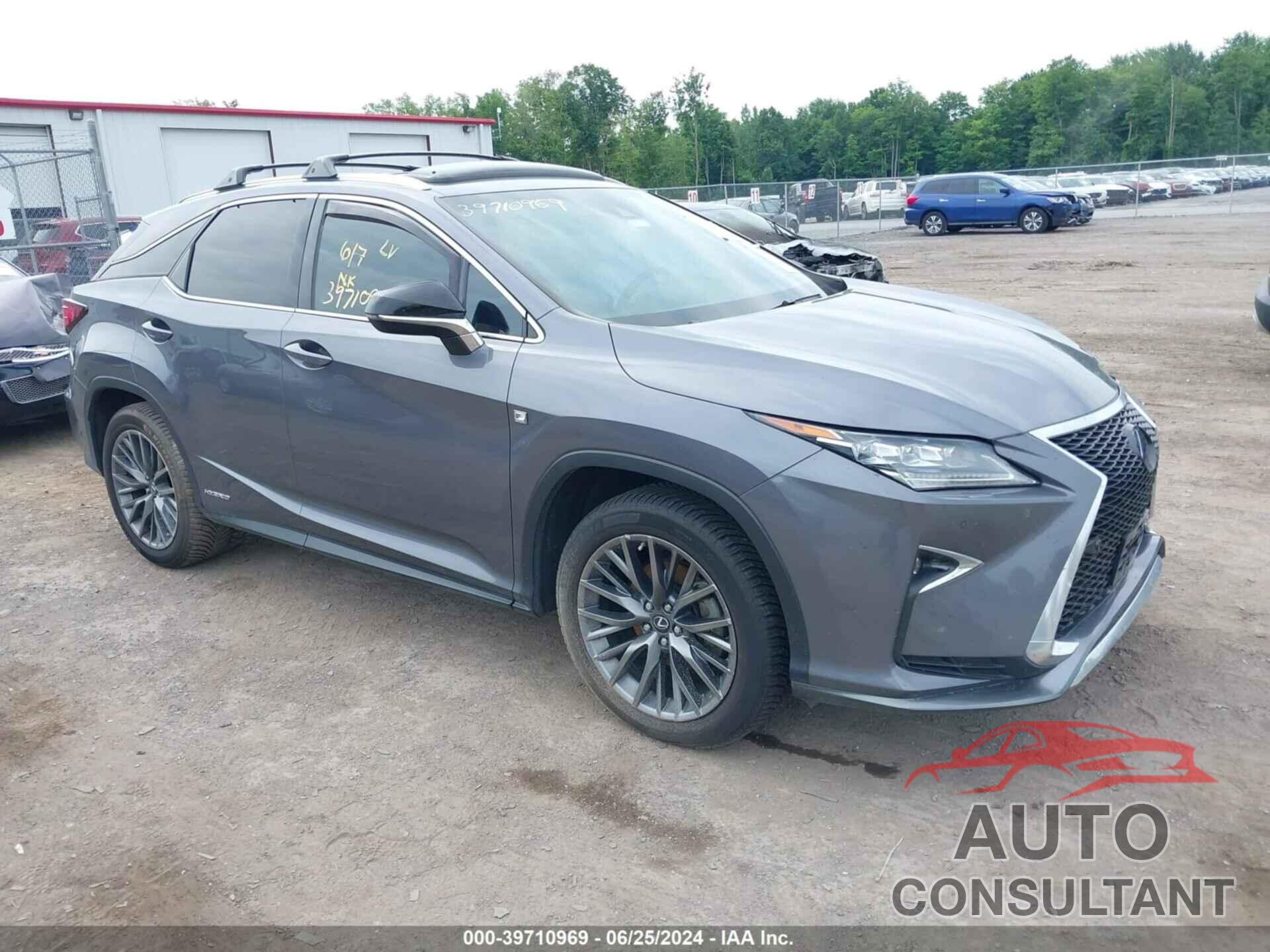 LEXUS RX 450H 2019 - 2T2BGMCA1KC030452