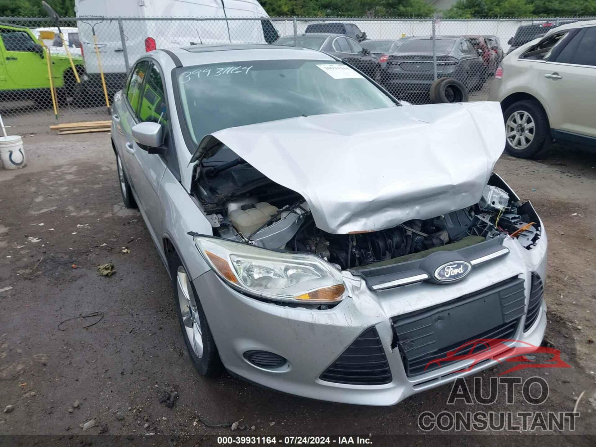 FORD FOCUS 2014 - 1FADP3F20EL397924