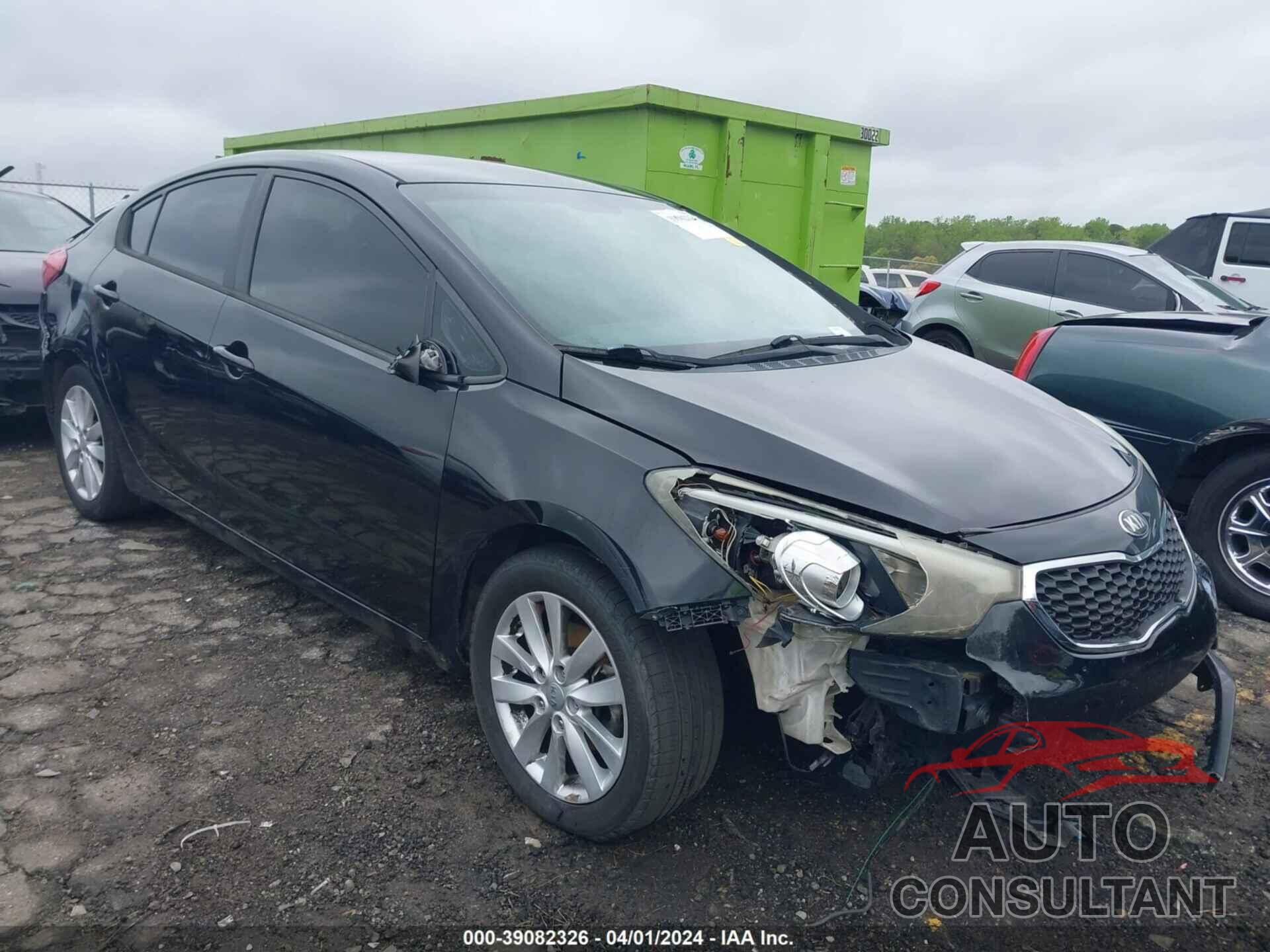 KIA FORTE 2014 - KNAFX4A69E5136215