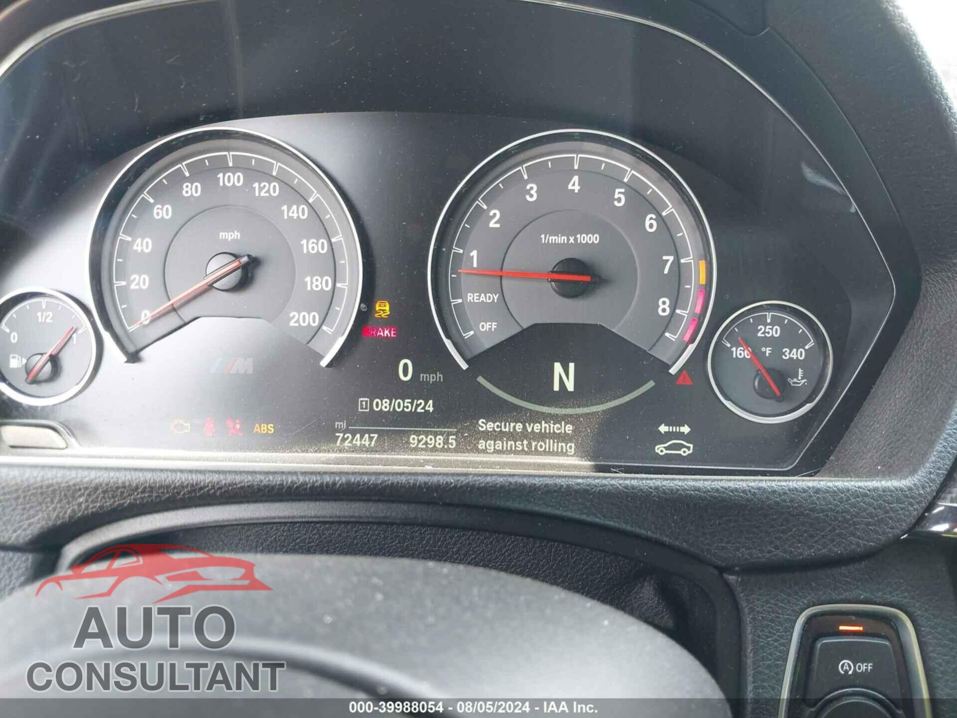 BMW M3 2018 - WBS8M9C58J5L71973