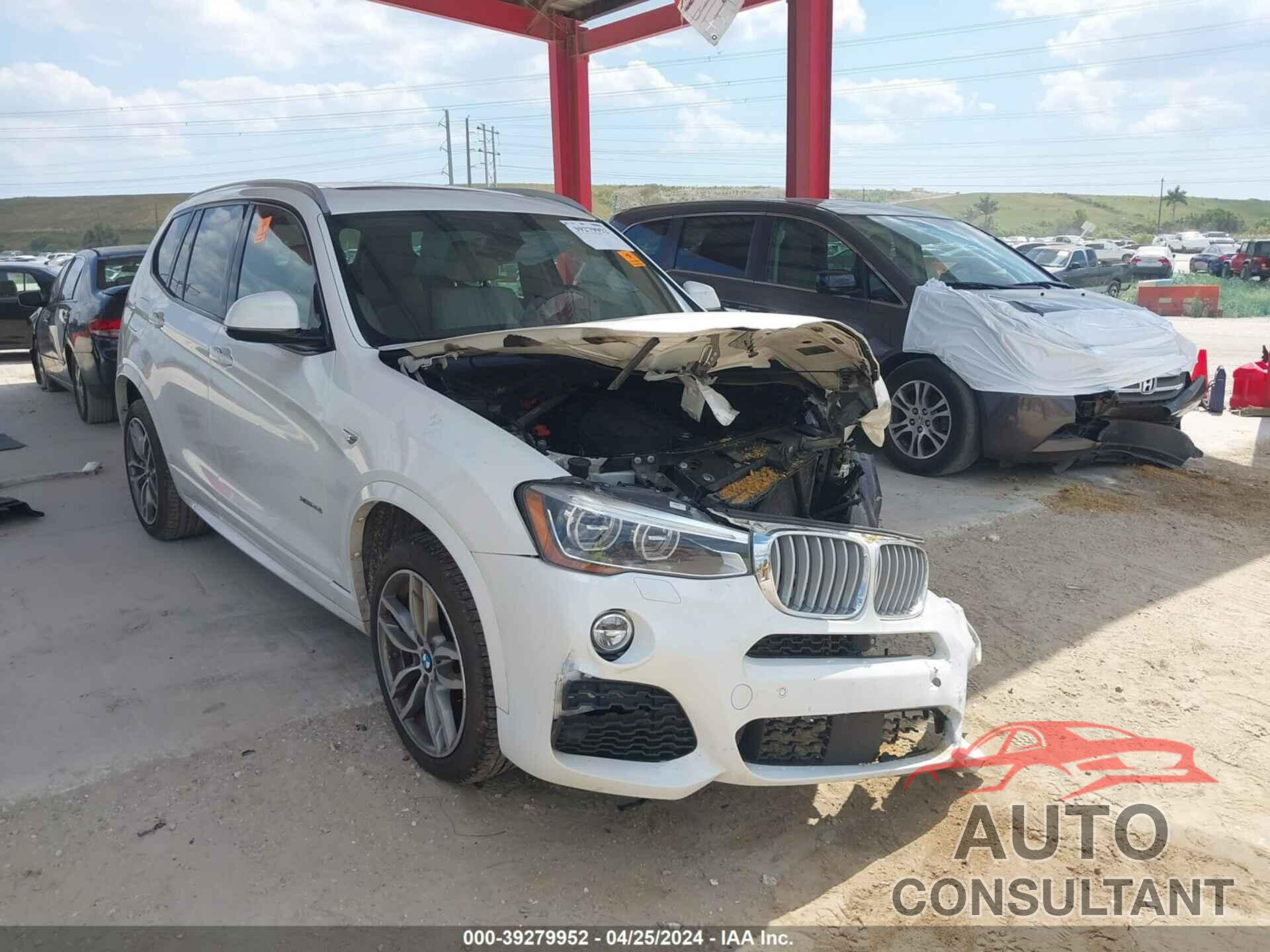 BMW X3 2017 - 5UXWX7C56H0U40014