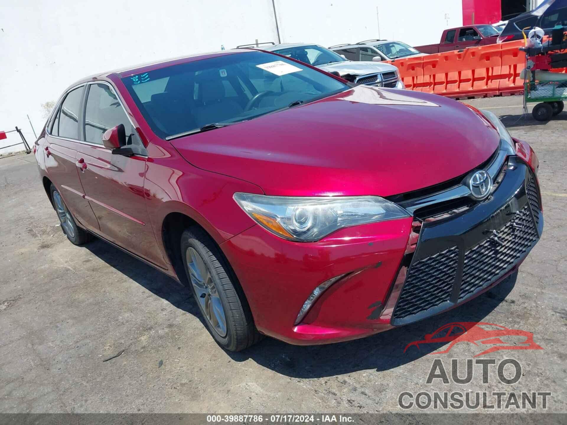 TOYOTA CAMRY 2017 - 4T1BF1FK7HU763879