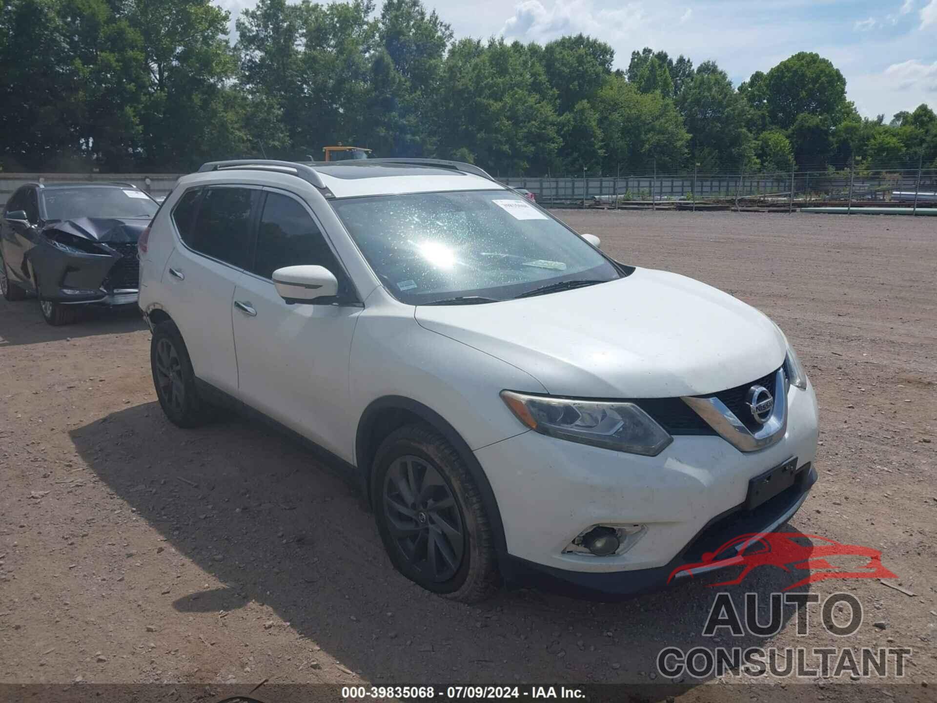 NISSAN ROGUE 2016 - 5N1AT2MV4GC863014