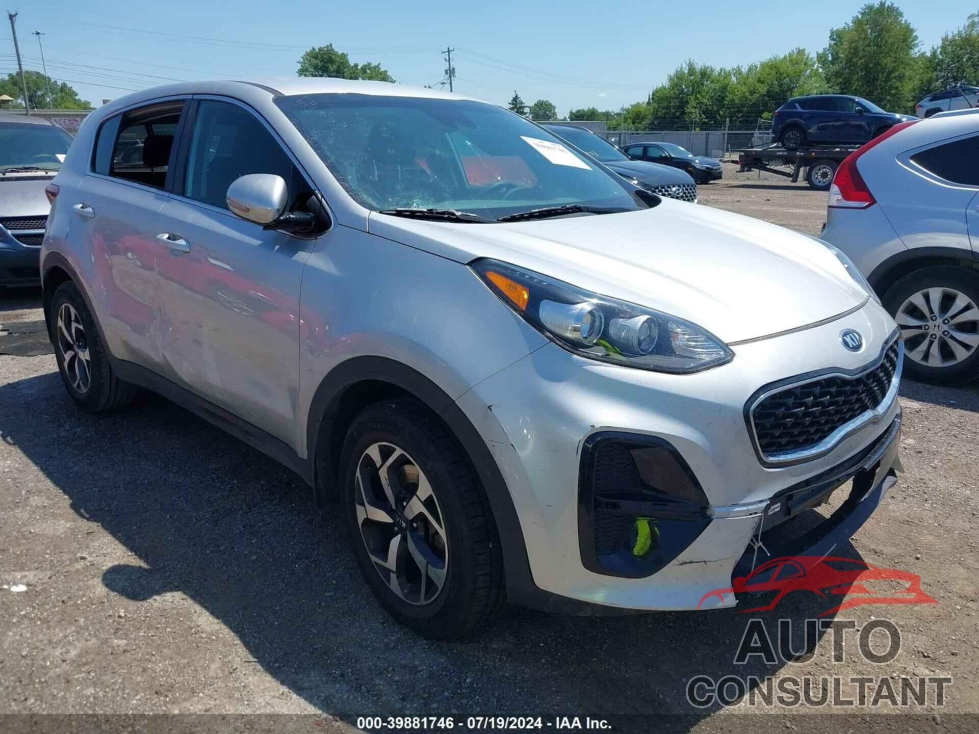 KIA SPORTAGE 2021 - KNDPM3AC6M7871754