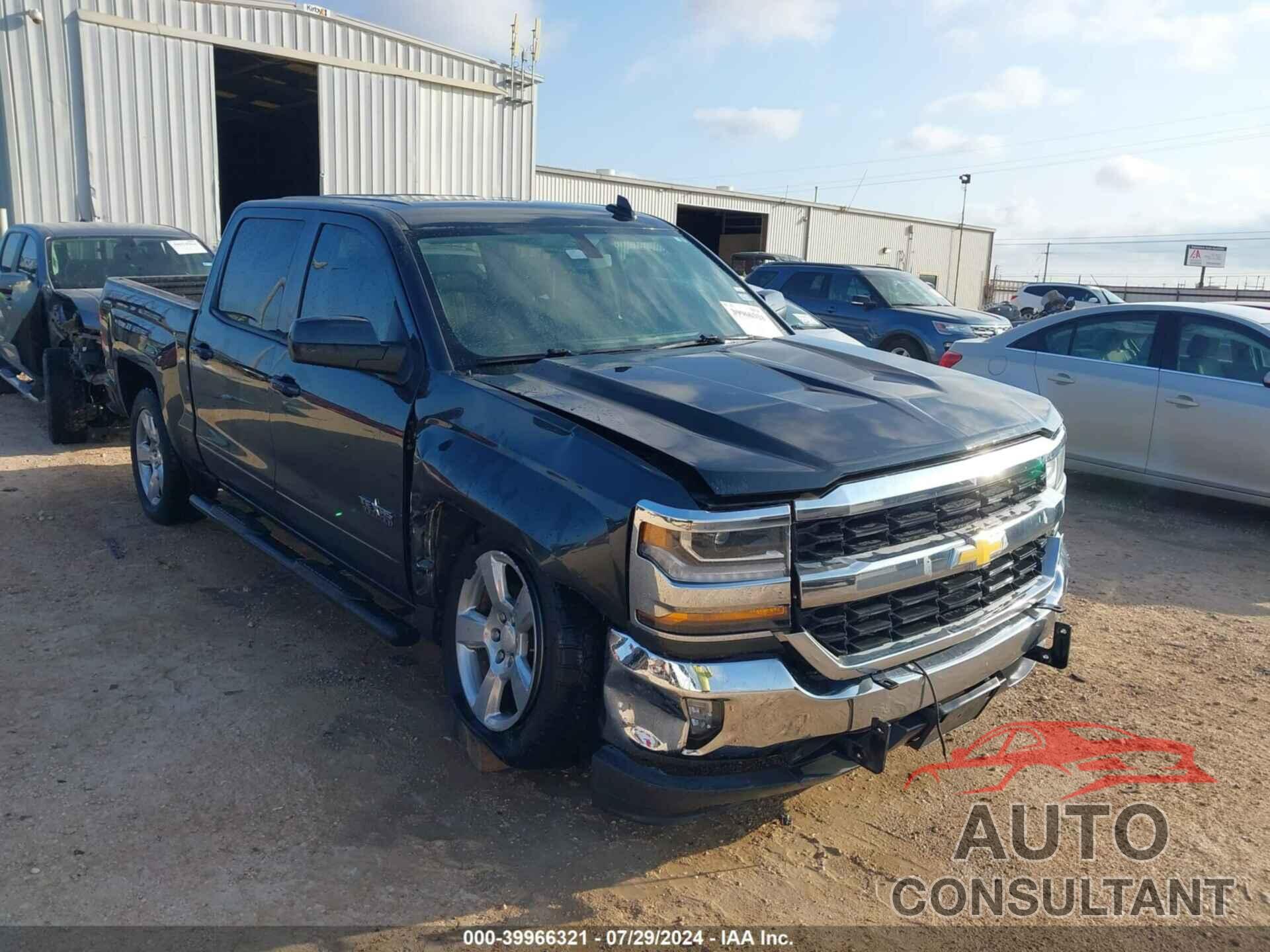 CHEVROLET SILVERADO 1500 2018 - 3GCPCREC2JG339594