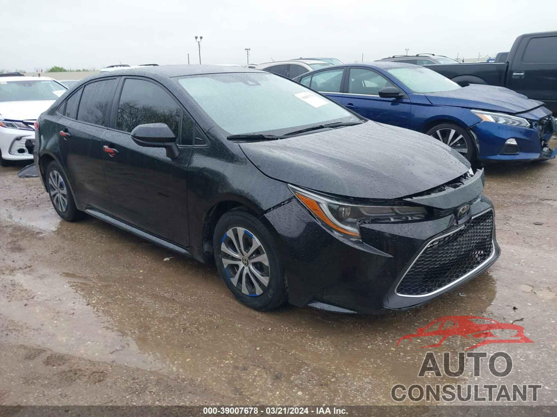 TOYOTA COROLLA 2020 - JTDEBRBE3LJ023784