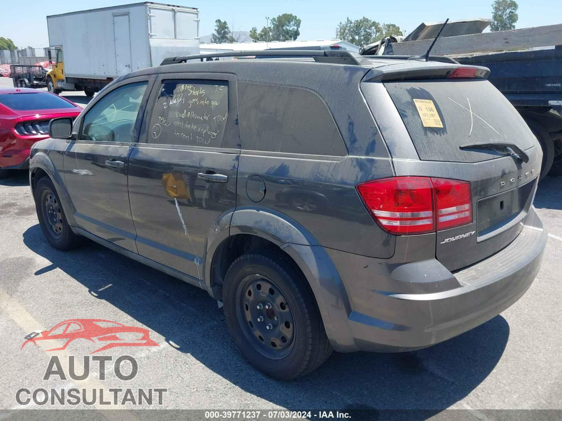 DODGE JOURNEY 2017 - 3C4PDCAB0HT552469