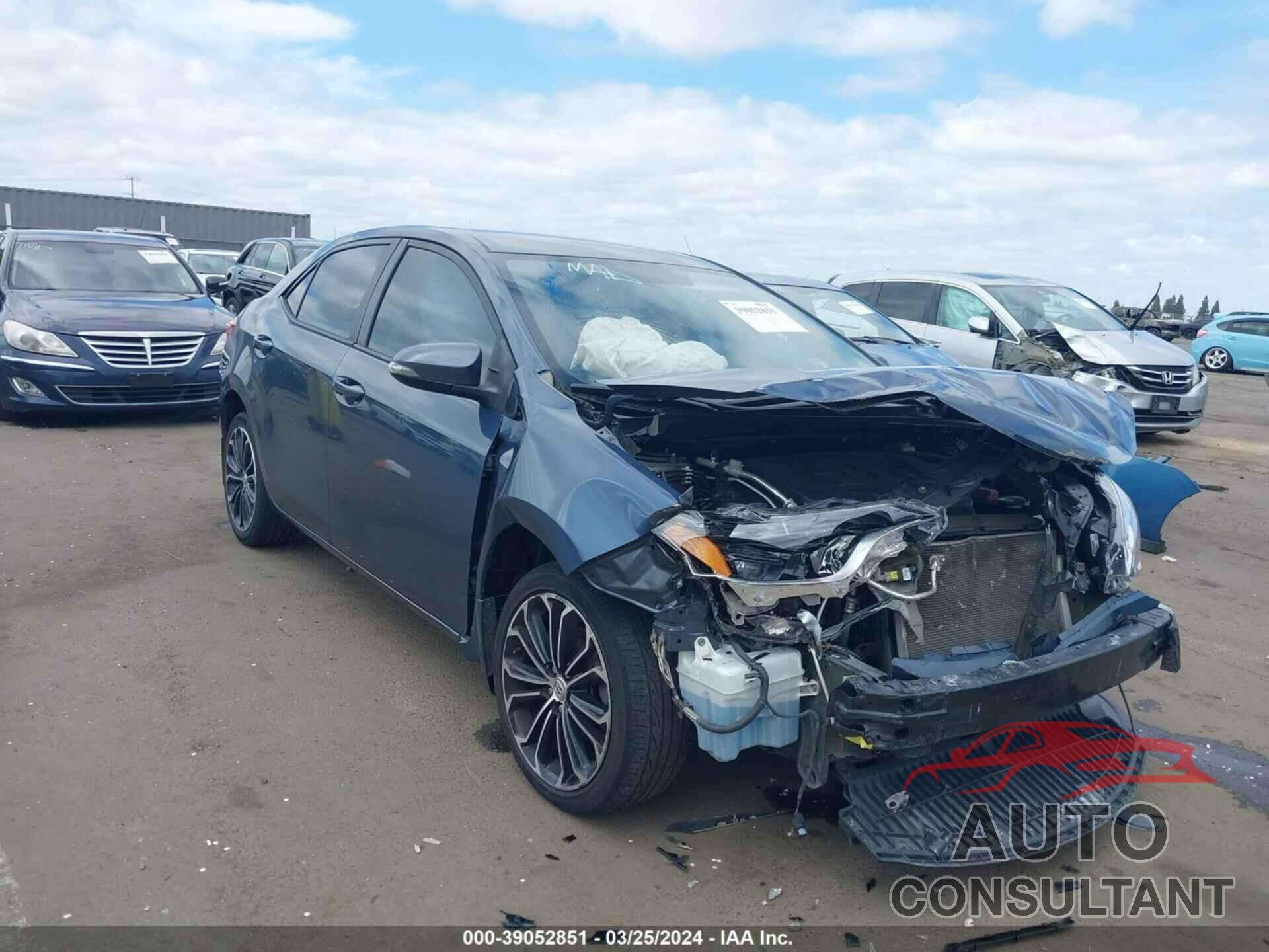 TOYOTA COROLLA 2016 - 5YFBURHE4GP426324