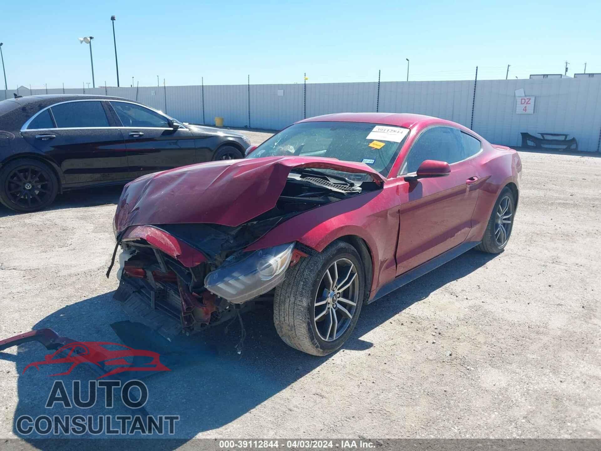 FORD MUSTANG 2017 - 1FA6P8TH7H5282387