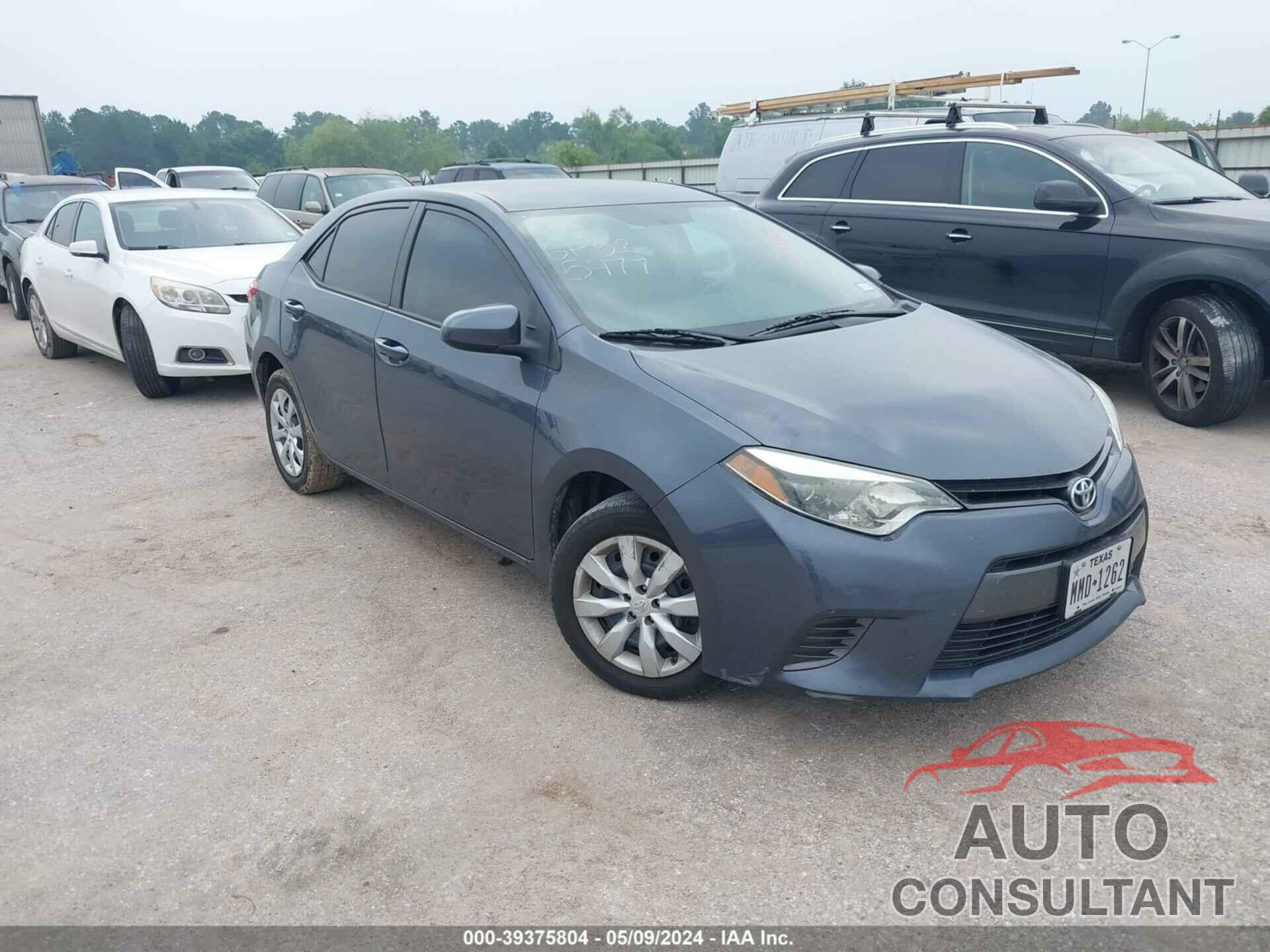 TOYOTA COROLLA 2016 - 5YFBURHE9GP525477