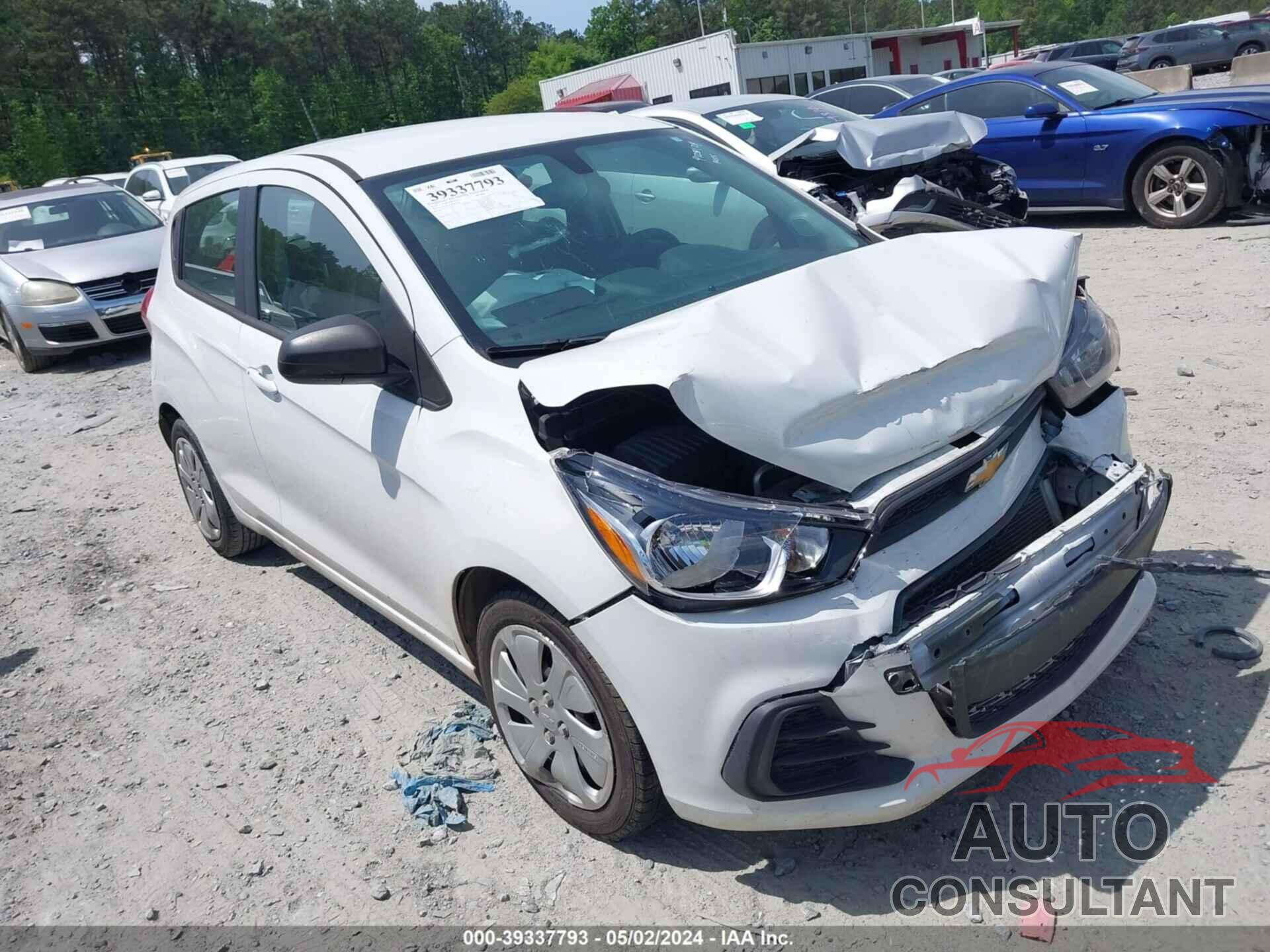 CHEVROLET SPARK 2018 - KL8CB6SA4JC467348