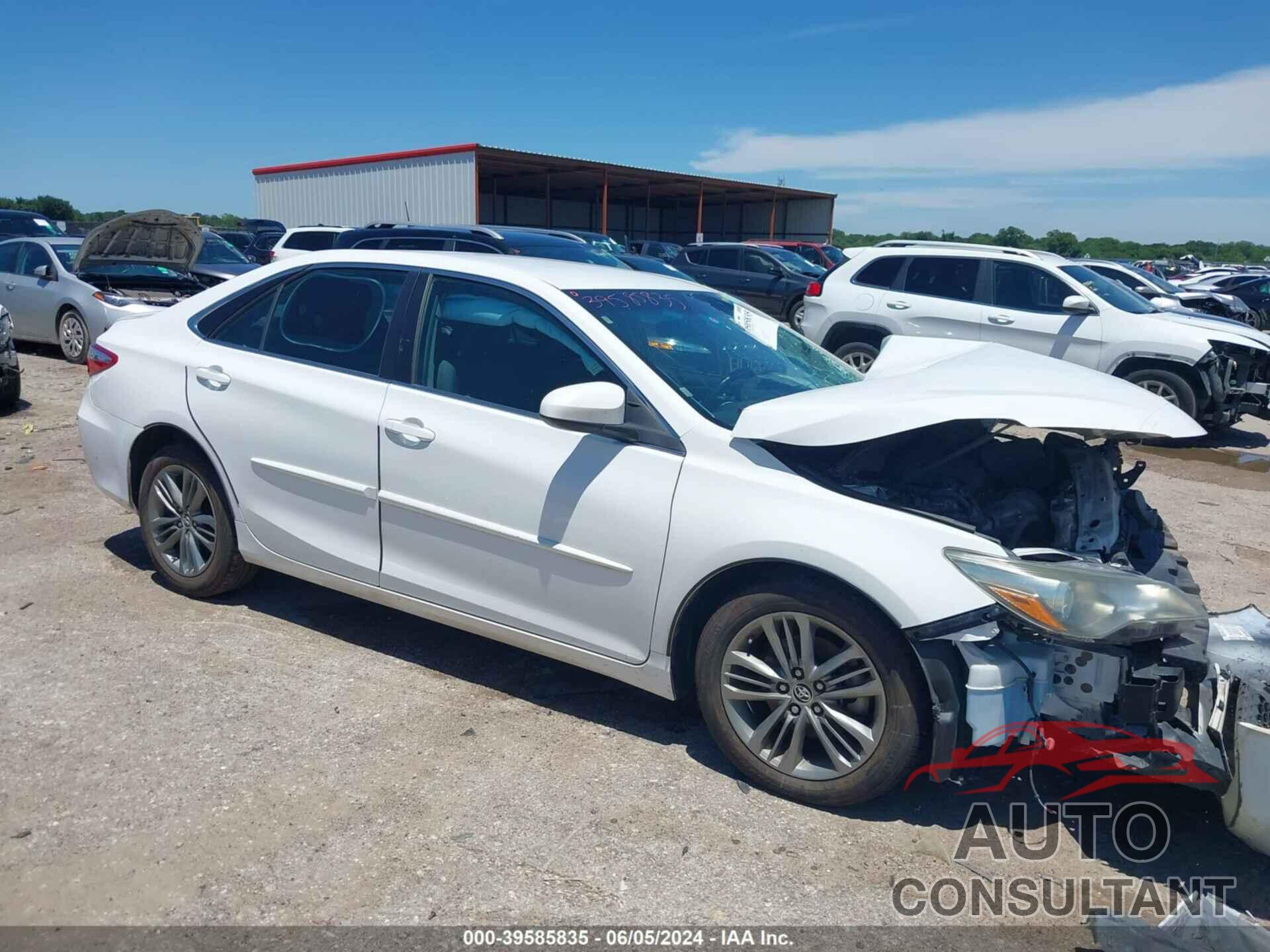 TOYOTA CAMRY 2016 - 4T1BF1FK6GU184963