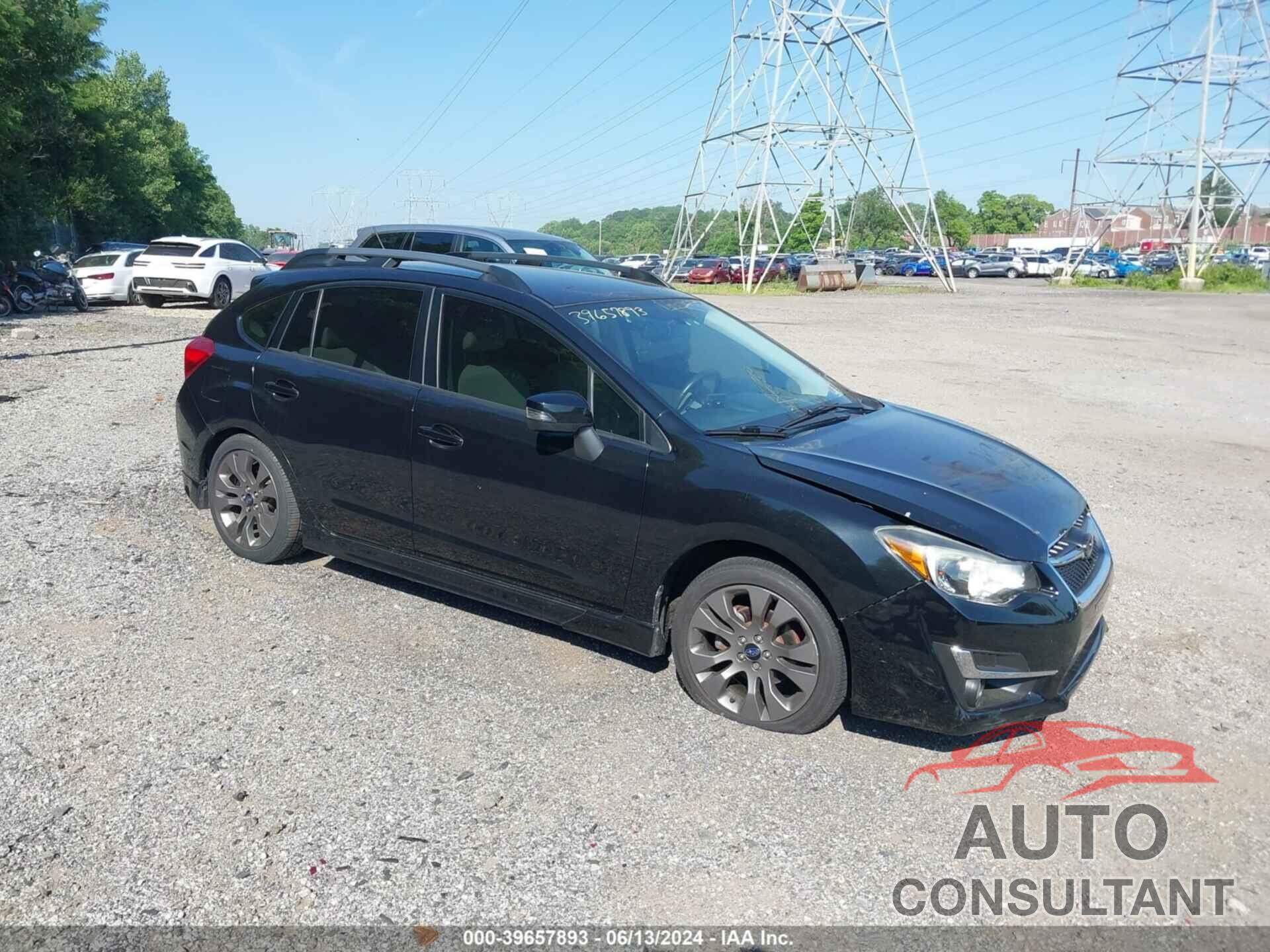 SUBARU IMPREZA 2016 - JF1GPAP61G9286575