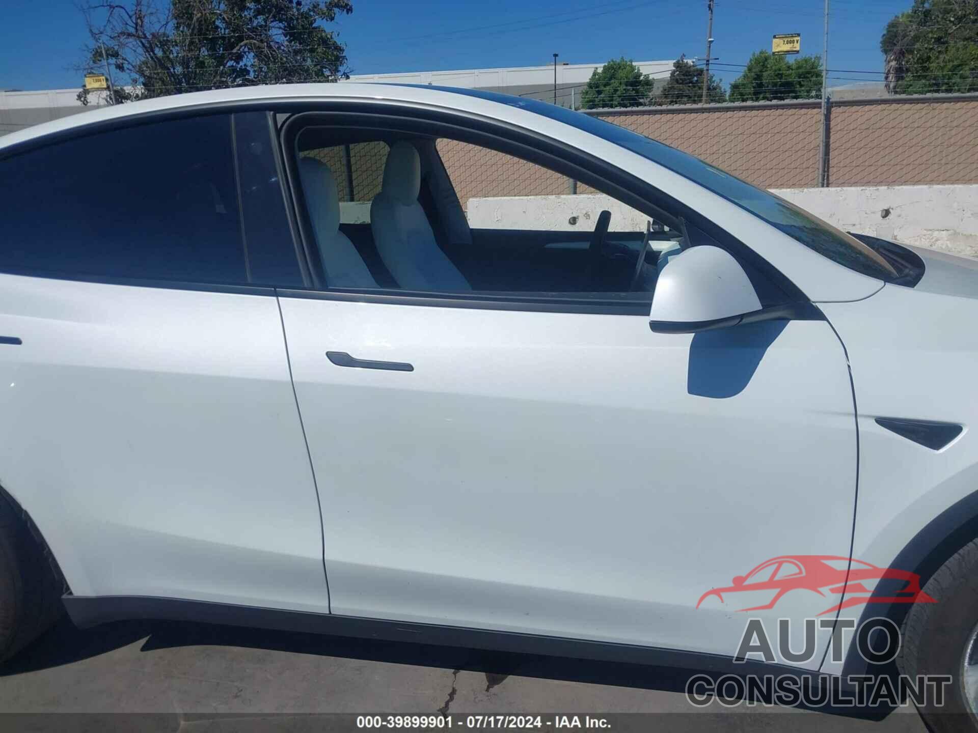 TESLA MODEL Y 2022 - 7SAYGDEE0NF515487