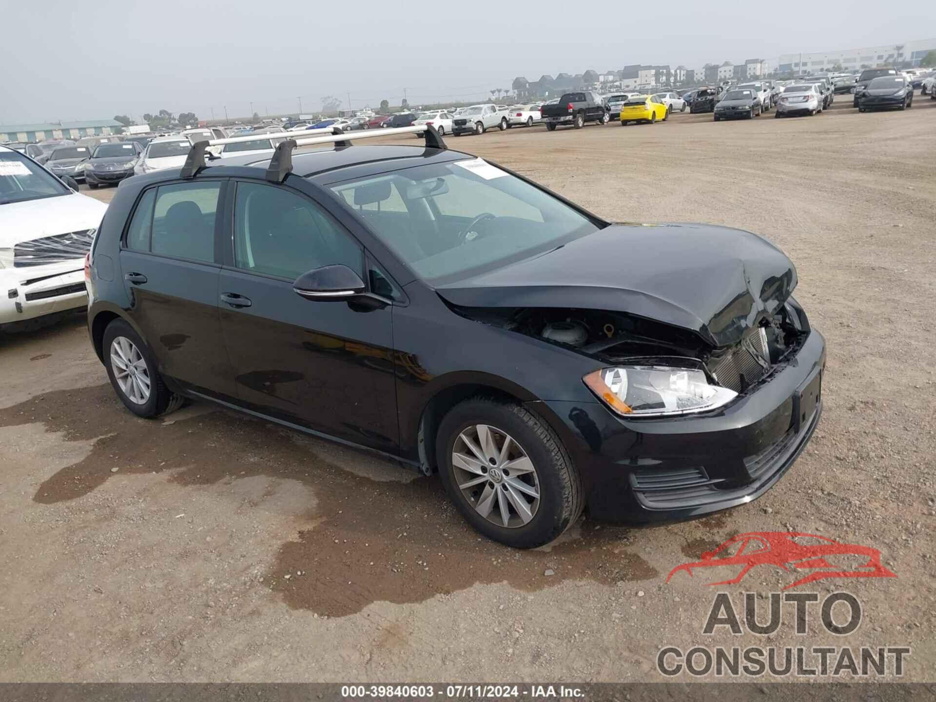 VOLKSWAGEN GOLF 2016 - 3VW217AU1GM031598