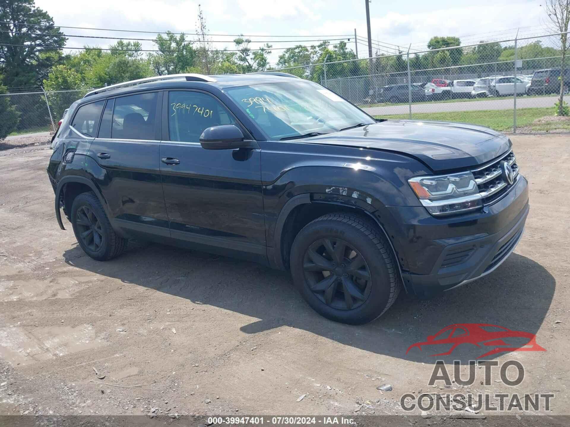 VOLKSWAGEN ATLAS 2018 - 1V2GR2CA0JC527605