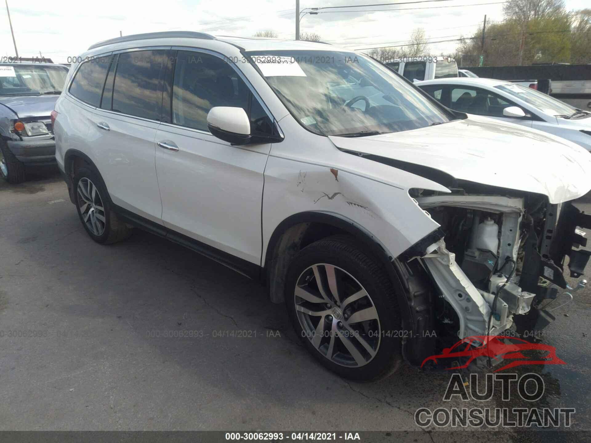 HONDA PILOT 2016 - 5FNYF6H02GB104008
