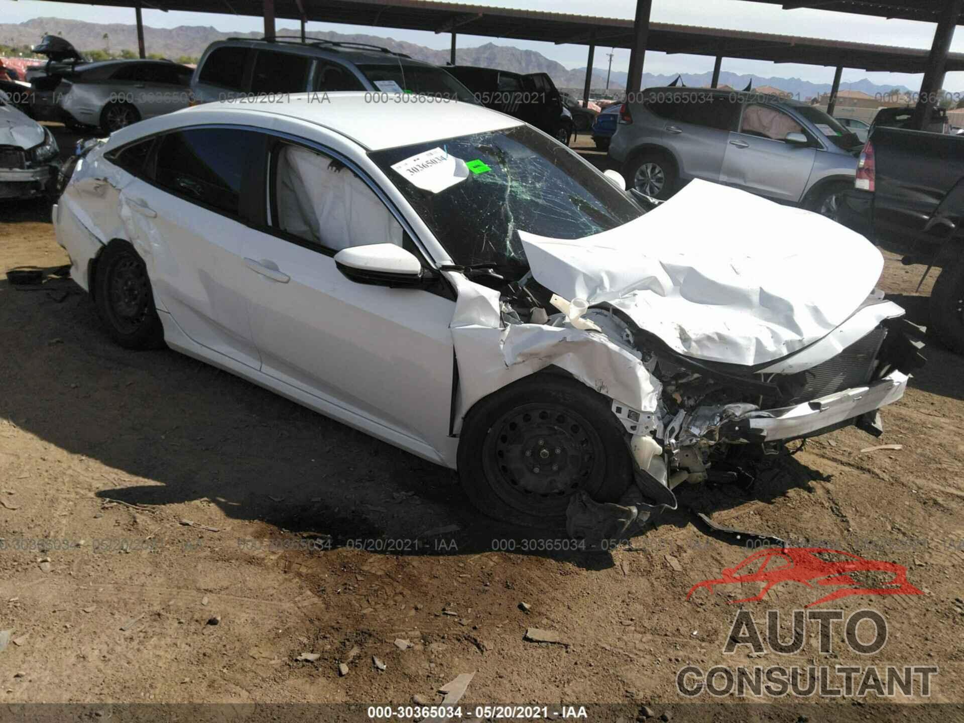 HONDA CIVIC SEDAN 2019 - 2HGFC2F60KH606195