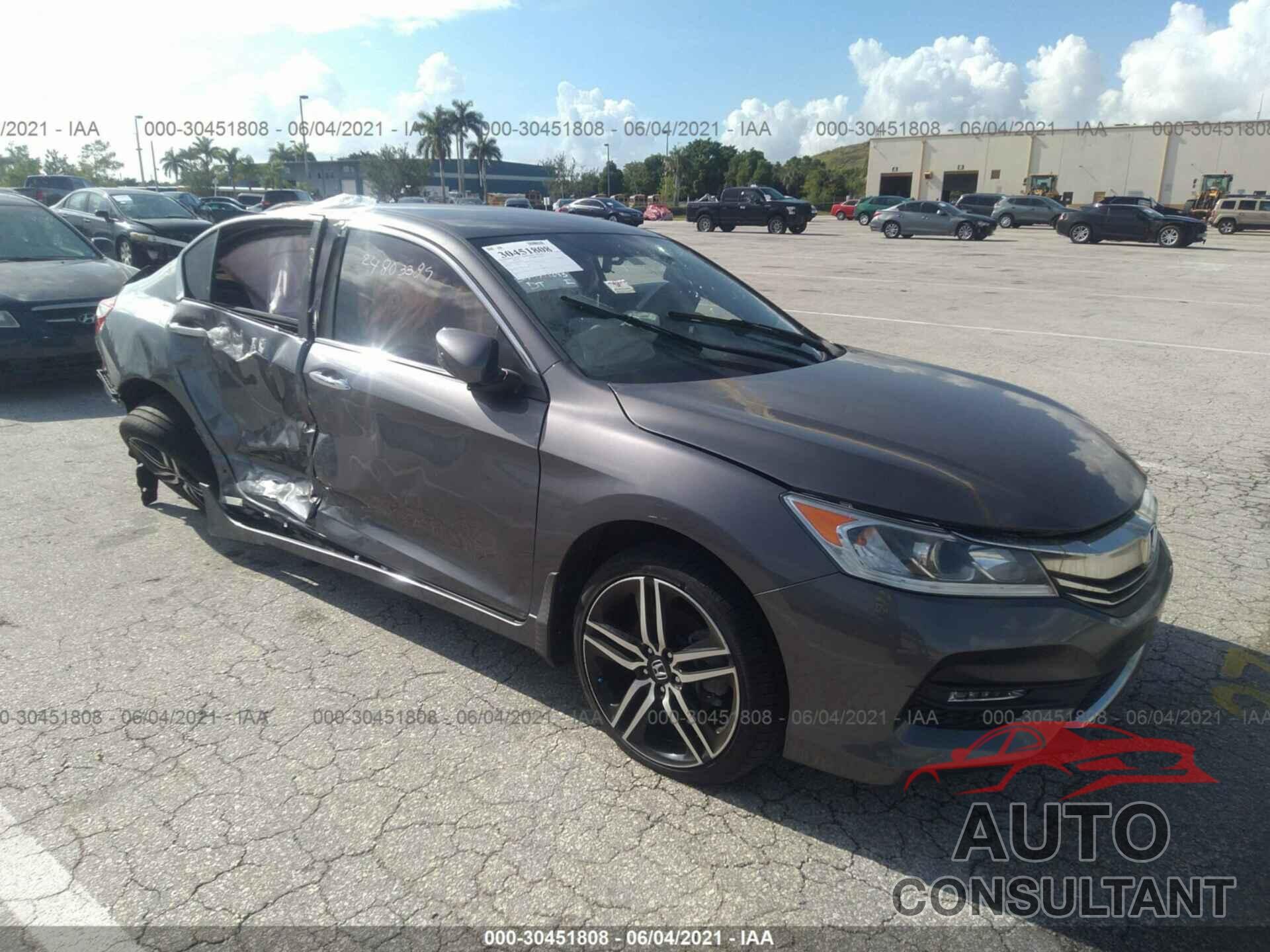 HONDA ACCORD SEDAN 2017 - 1HGCR2F16HA299712