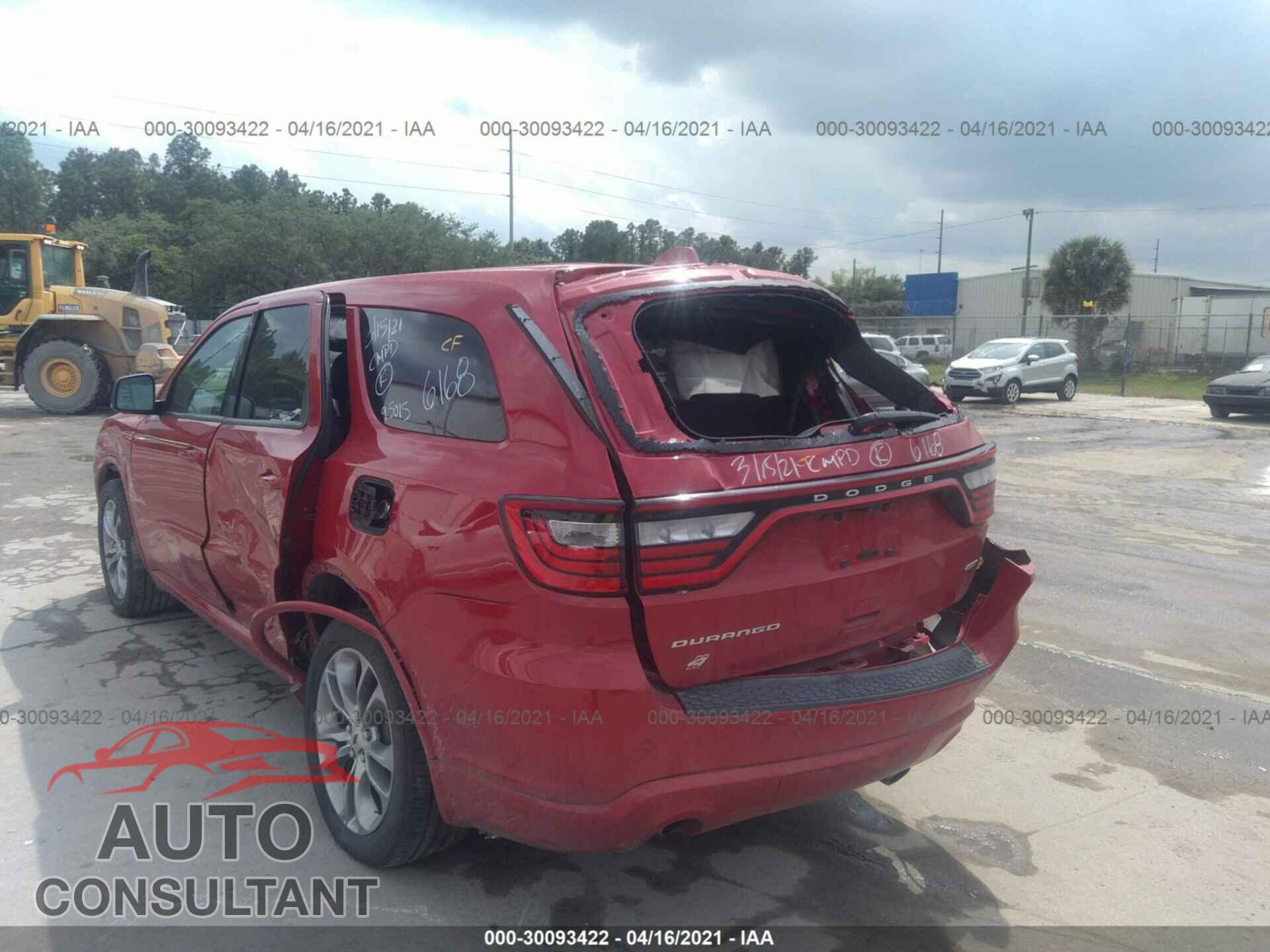 DODGE DURANGO 2020 - 1C4RDJDG2LC286168