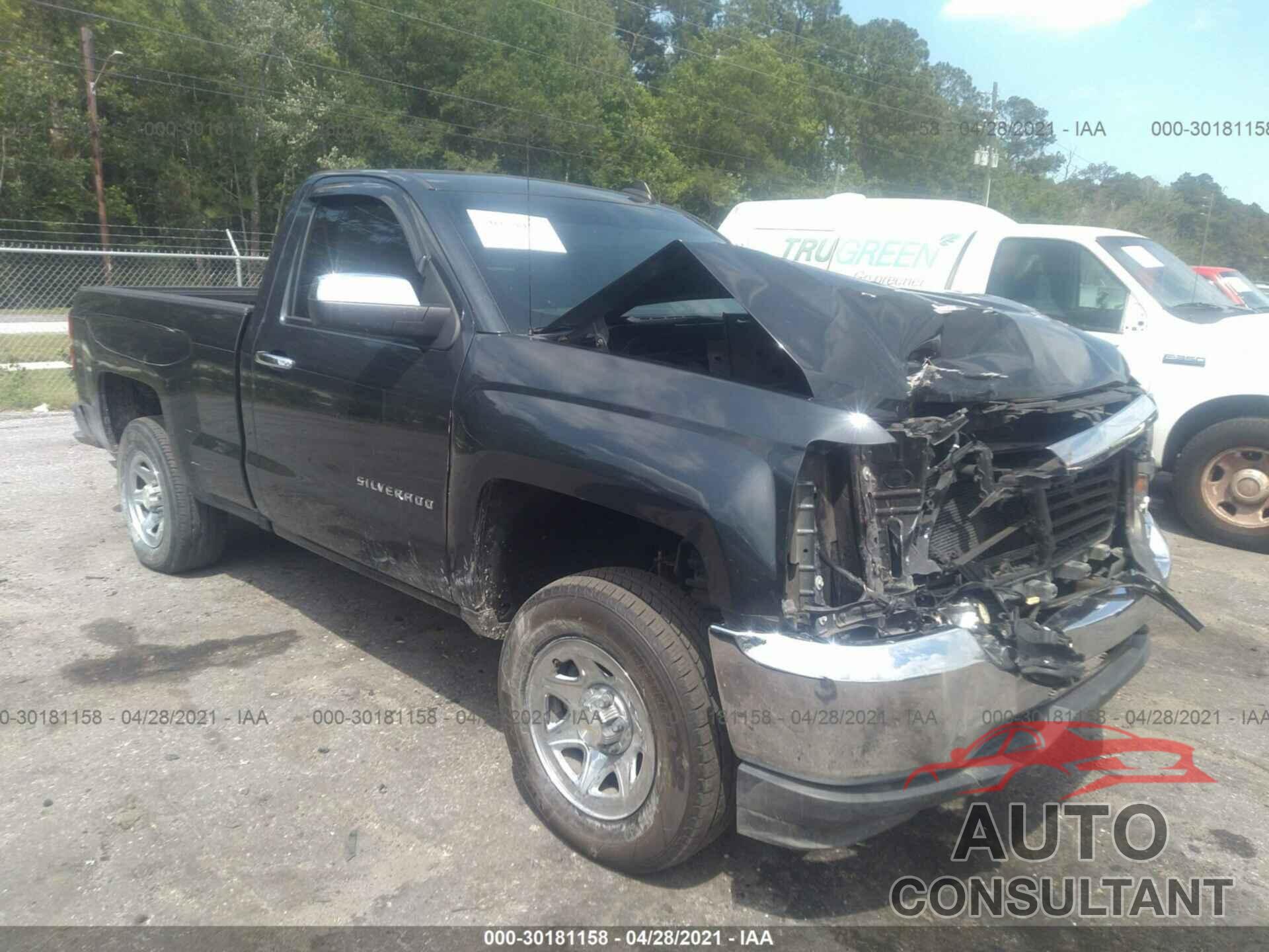 CHEVROLET SILVERADO 1500 2017 - 1GCNCNEH2HZ196281