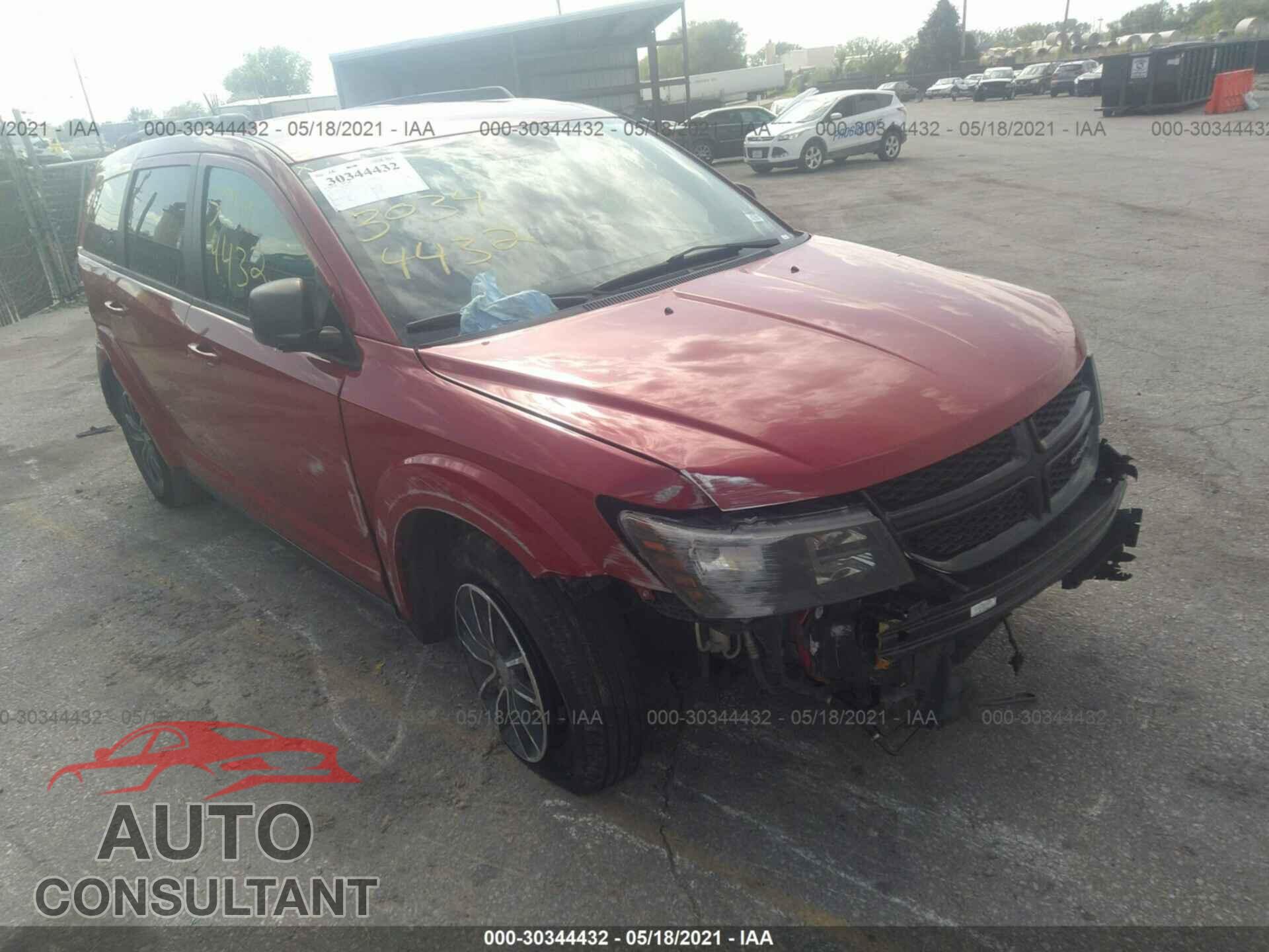 DODGE JOURNEY 2017 - 3C4PDCAB5HT607546