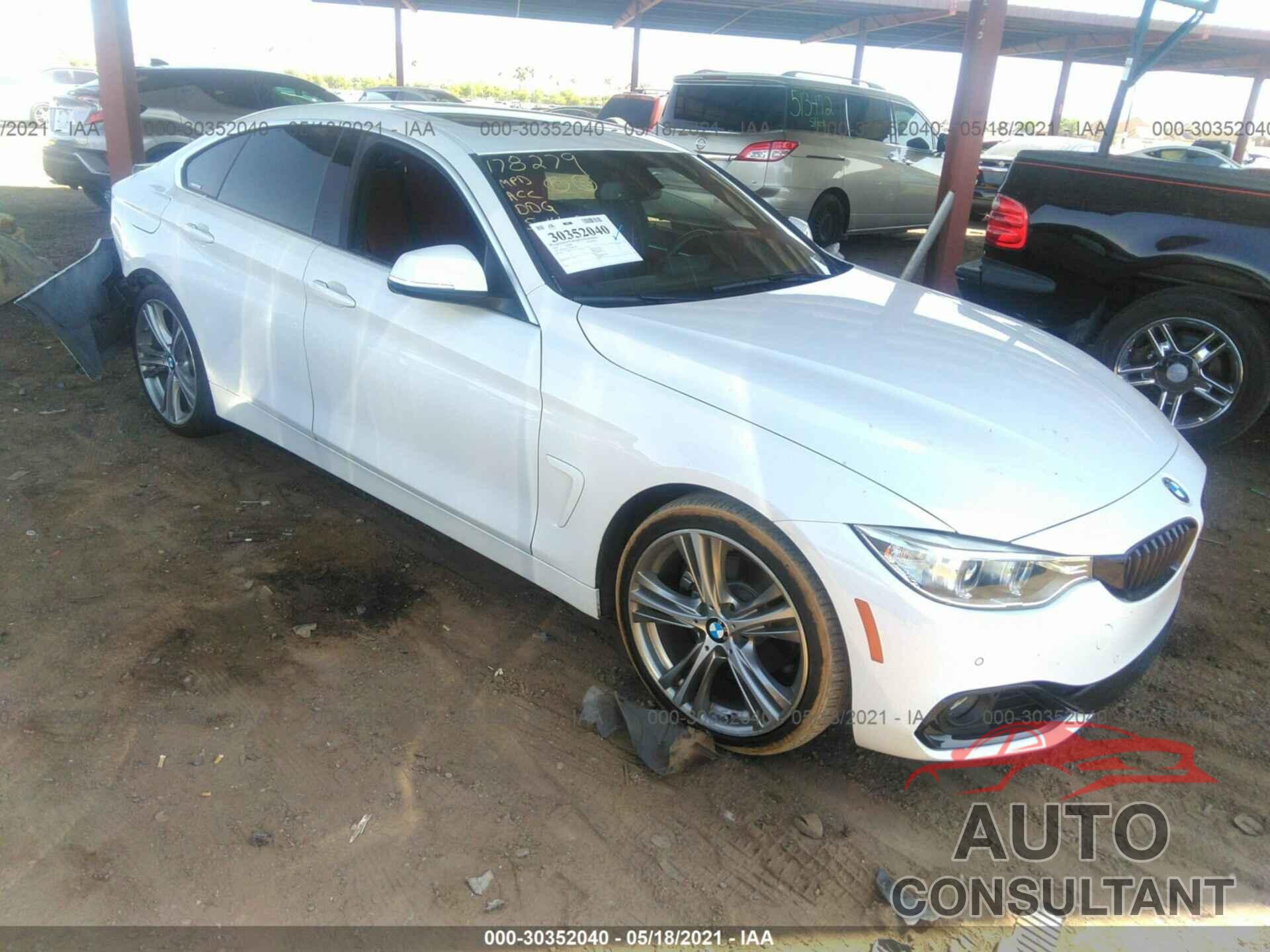 BMW 4 SERIES 2016 - WBA4A9C57GG695294