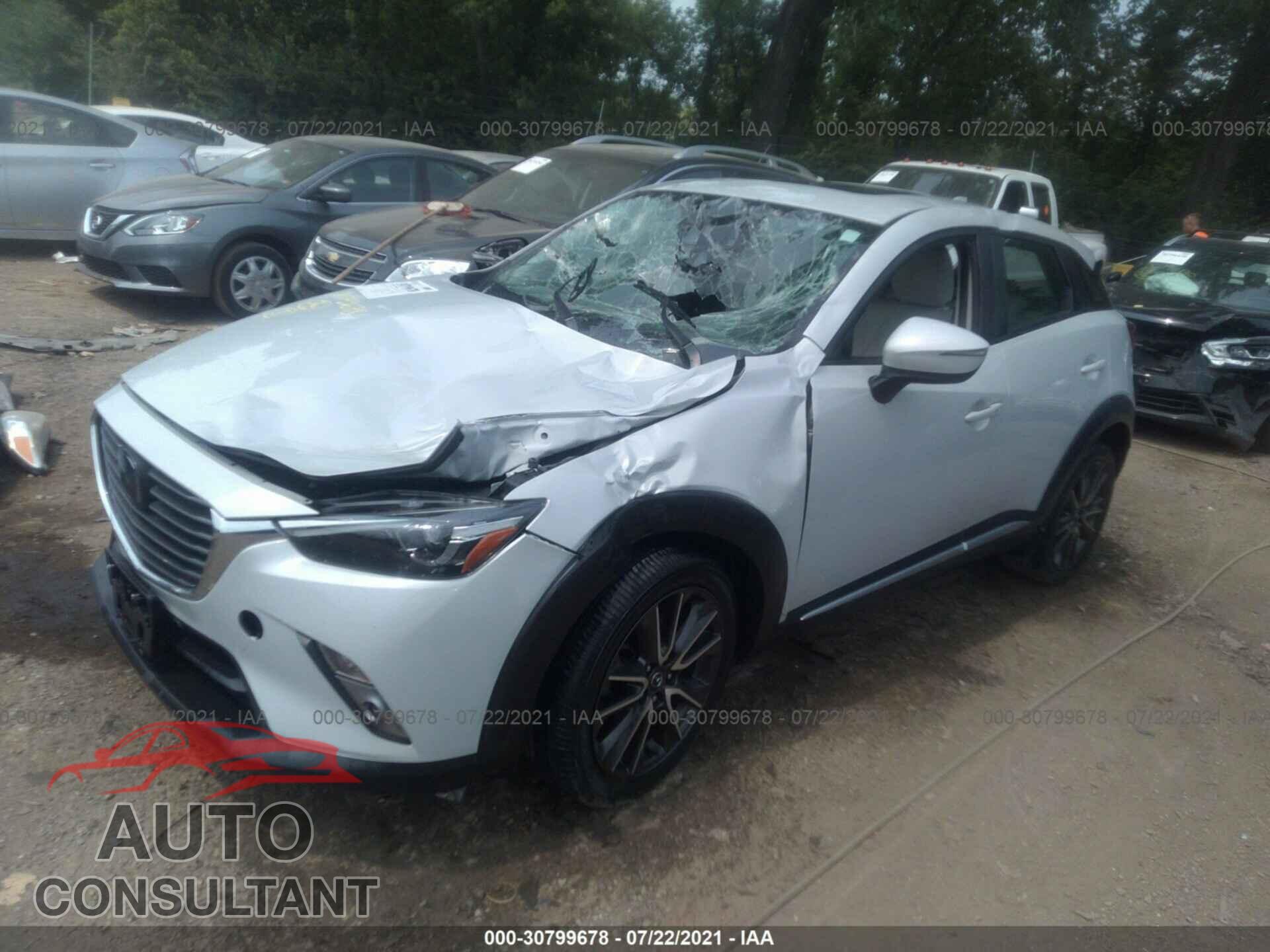 MAZDA CX-3 2016 - JM1DKBD79G0125345