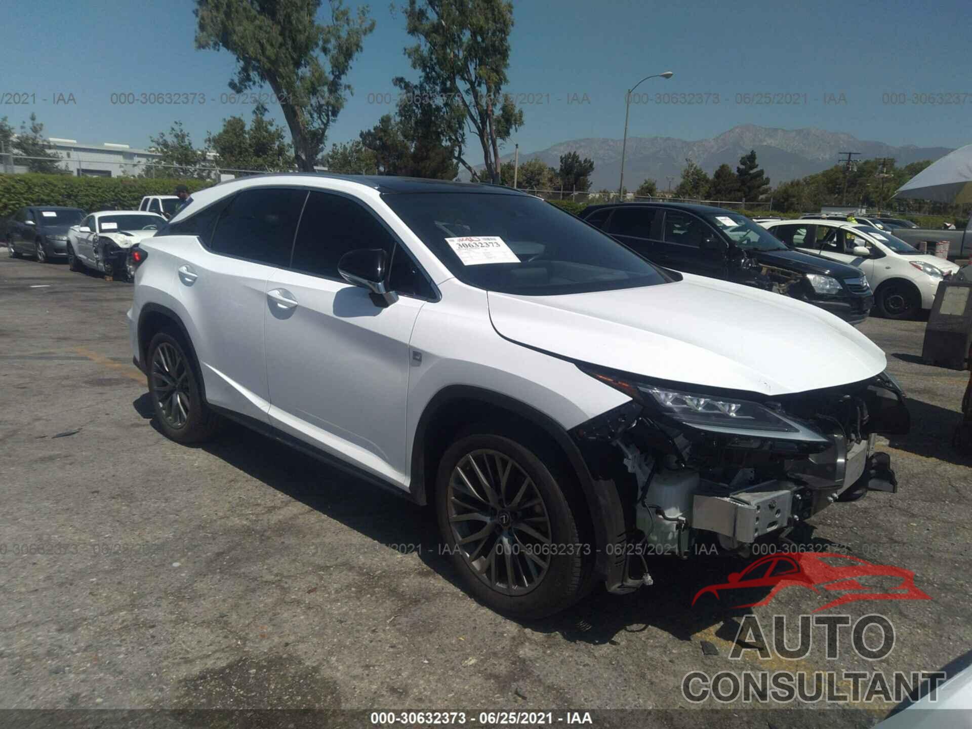 LEXUS RX 2020 - 2T2YZMDA0LC231053