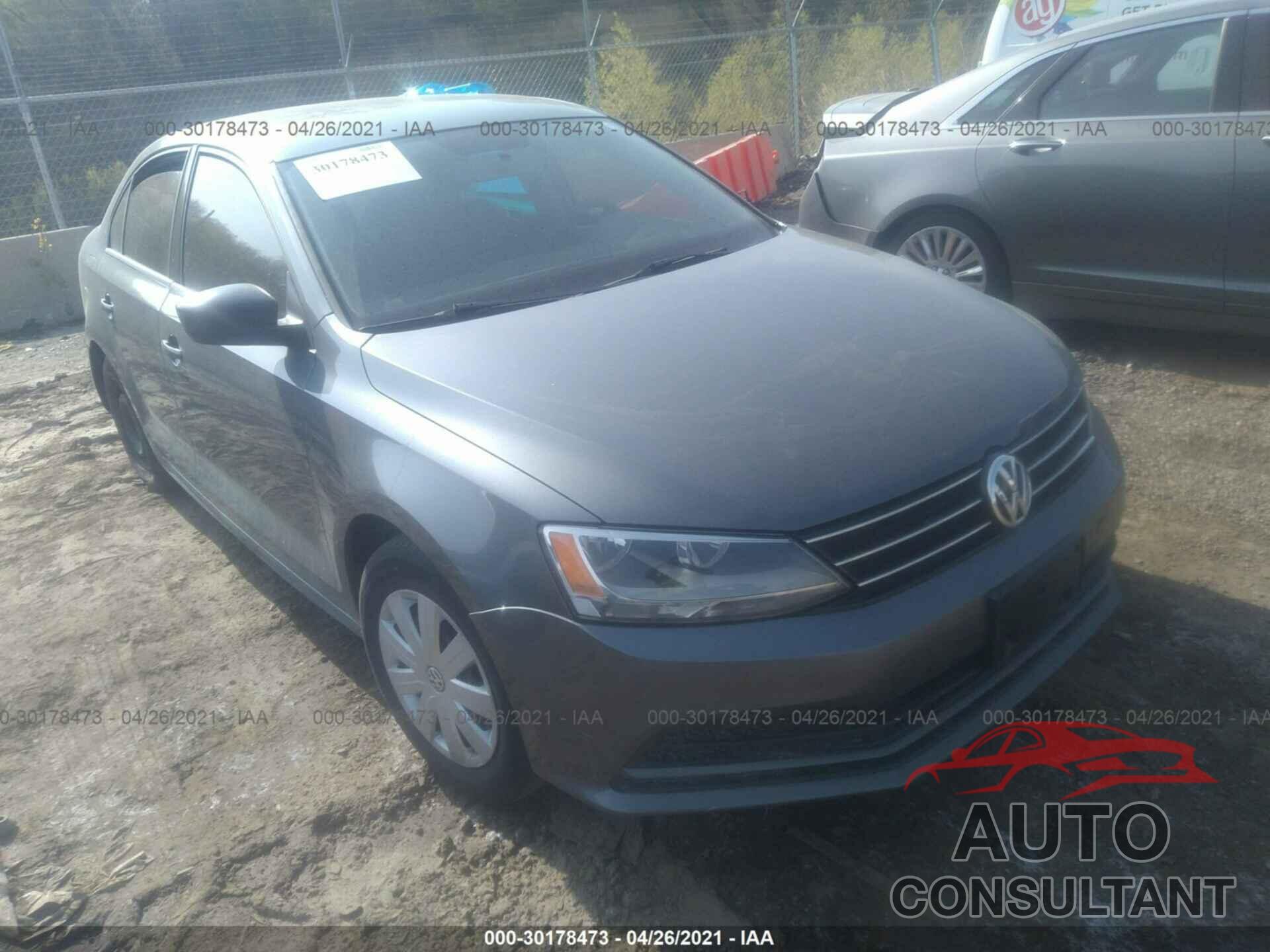 VOLKSWAGEN JETTA SEDAN 2016 - 3VW267AJ1GM408535