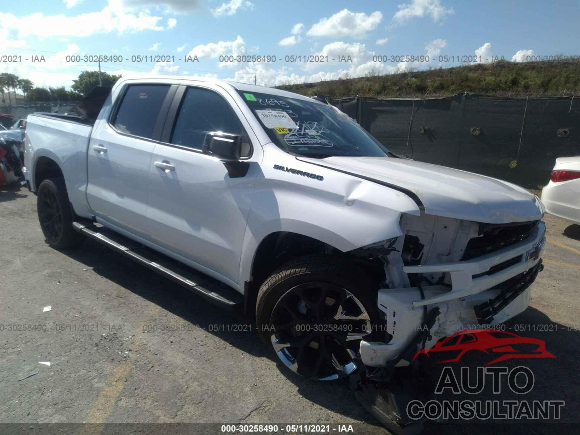 CHEVROLET SILVERADO 1500 2020 - 3GCPWDED8LG128695