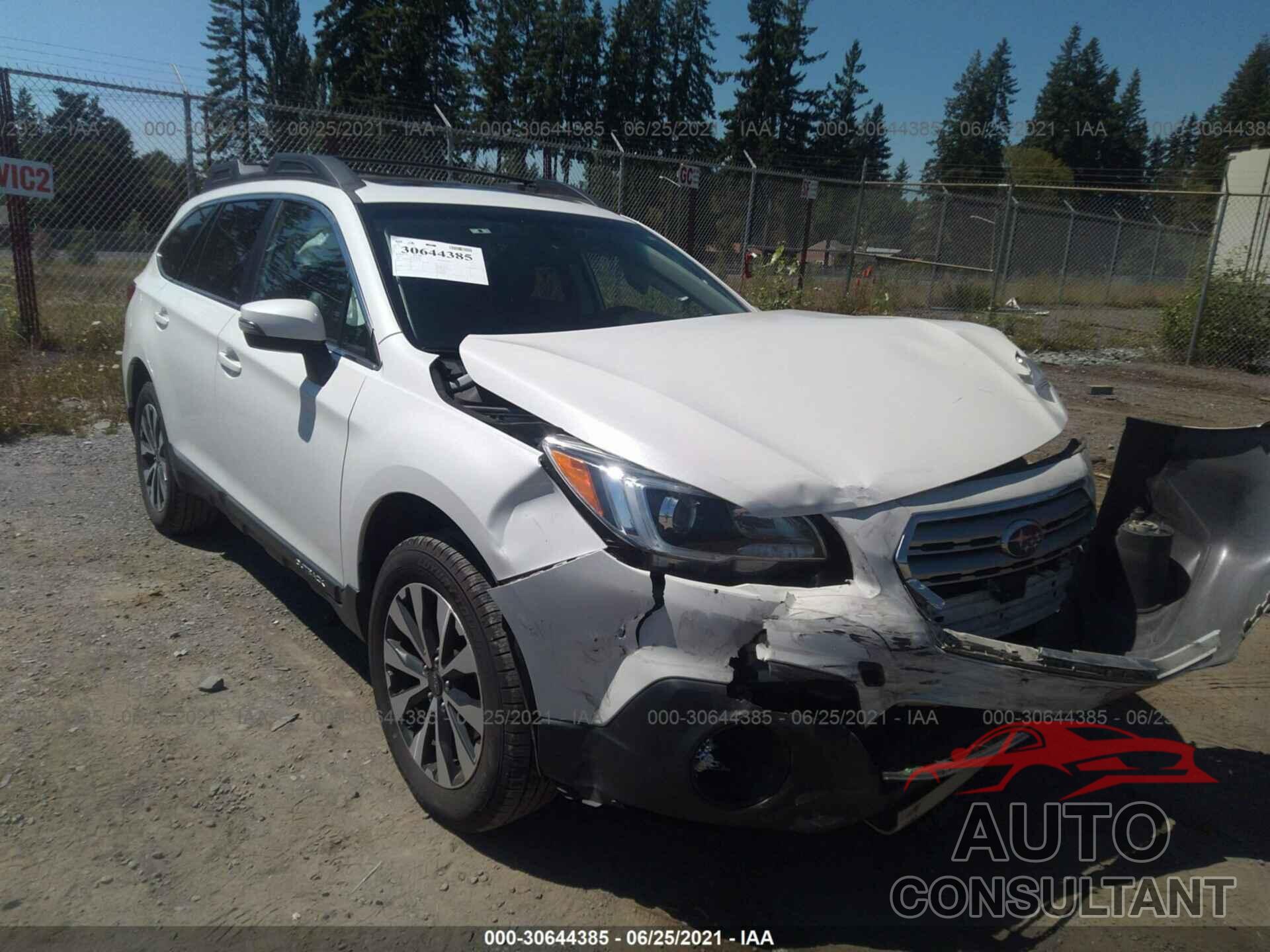 SUBARU OUTBACK 2017 - 4S4BSANCXH3234051