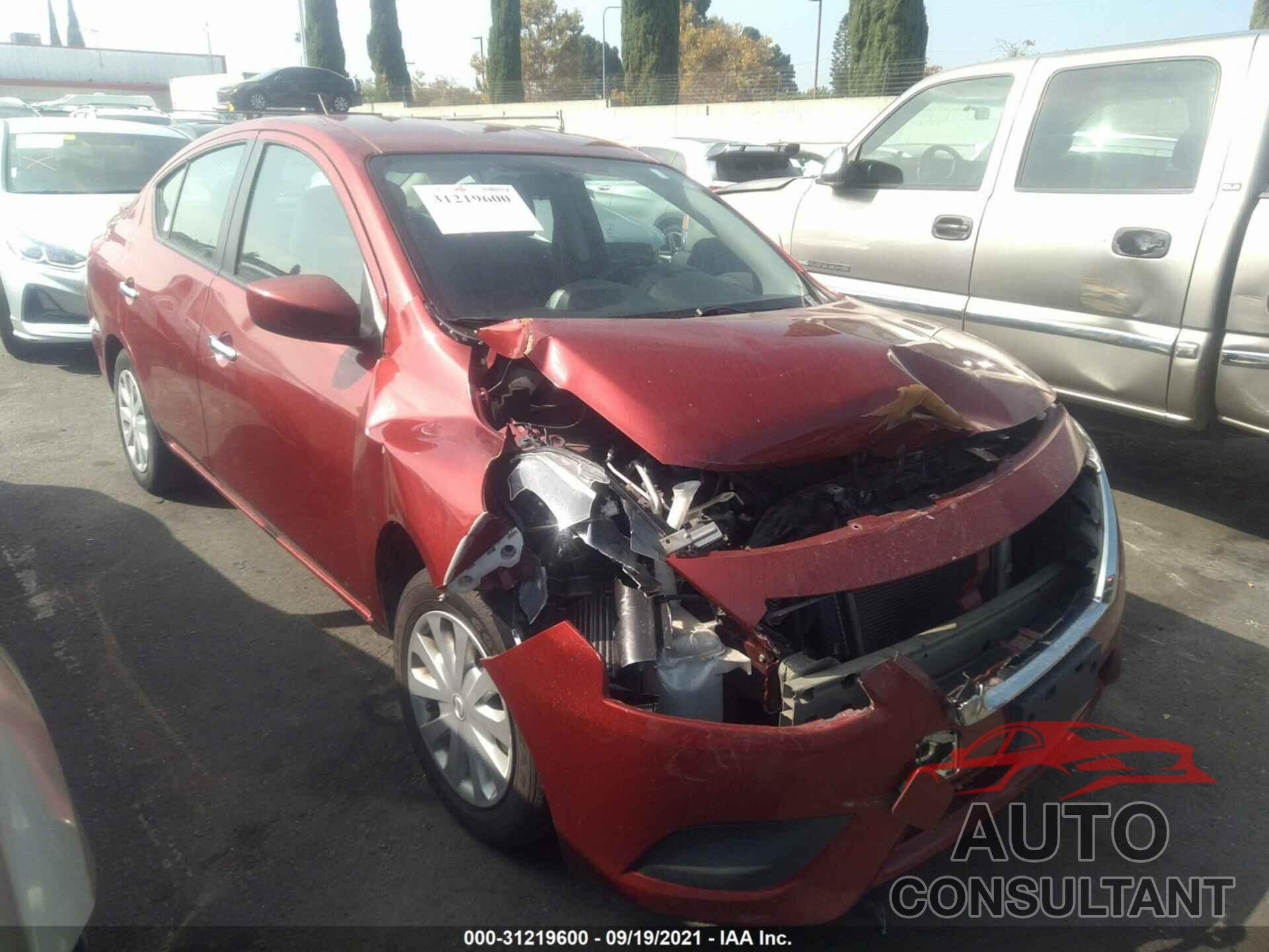 NISSAN VERSA 2016 - 3N1CN7AP1GL816461