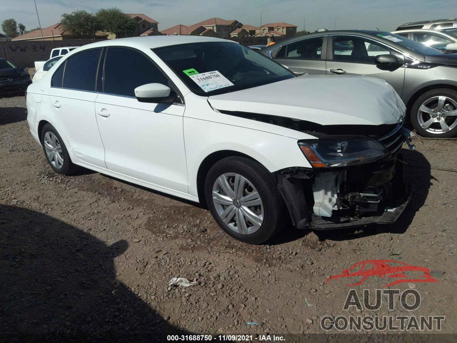 VOLKSWAGEN JETTA 2017 - 3VW2B7AJ5HM235471