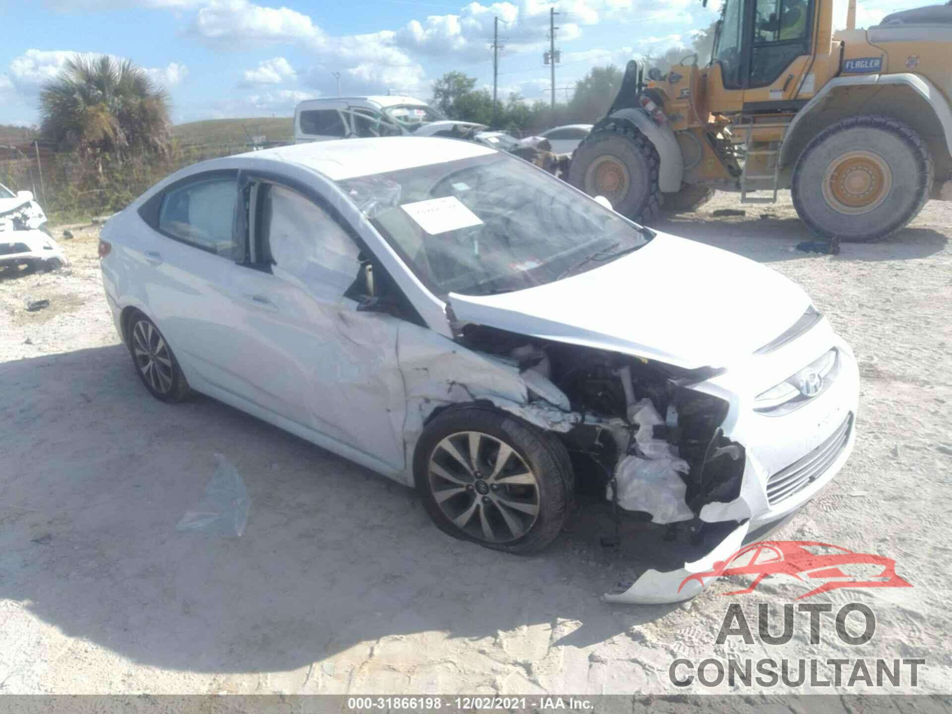 HYUNDAI ACCENT 2017 - KMHCT4AEXHU352685
