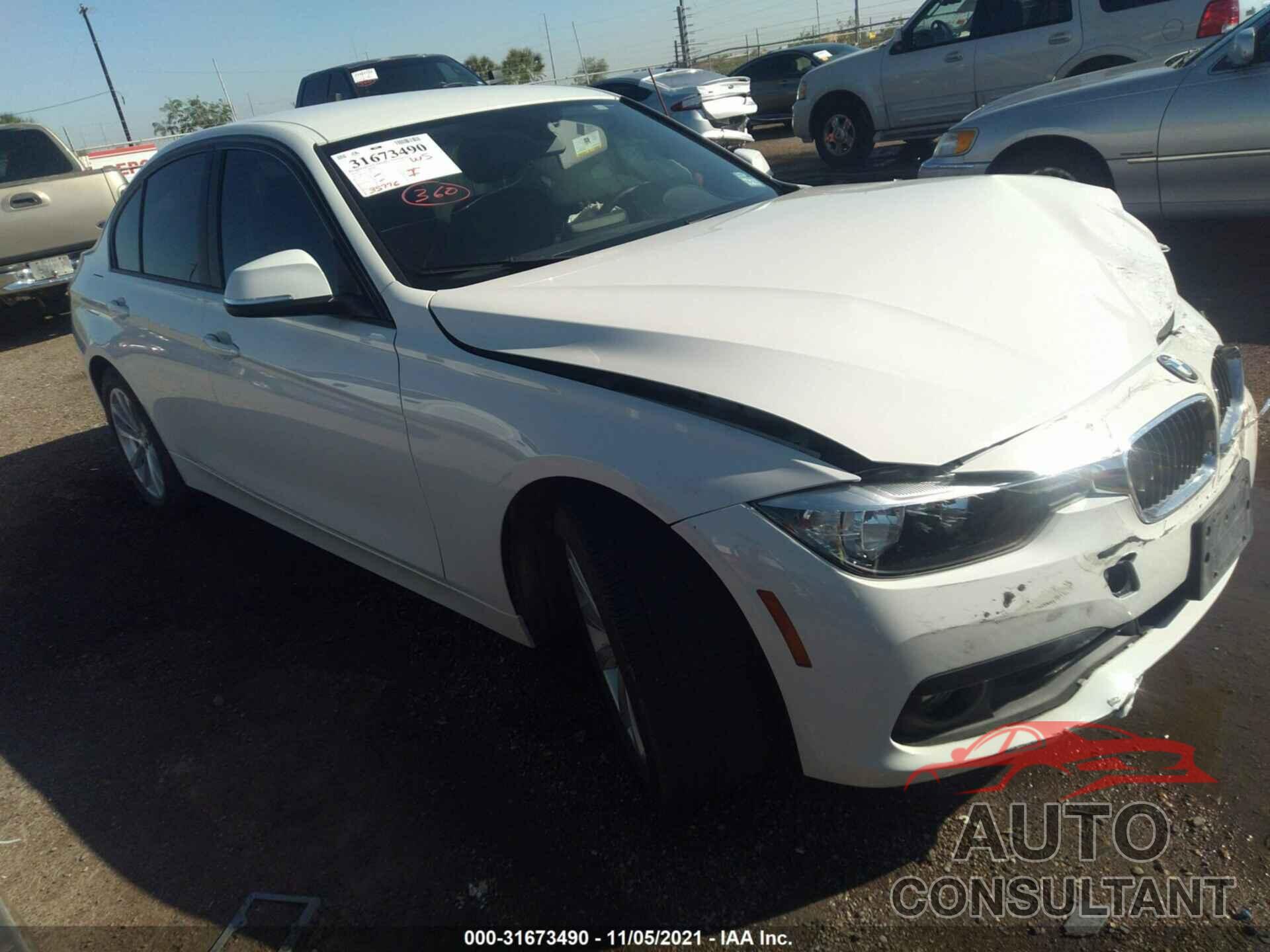 BMW 3 SERIES 2016 - WBA8E1G58GNT99780