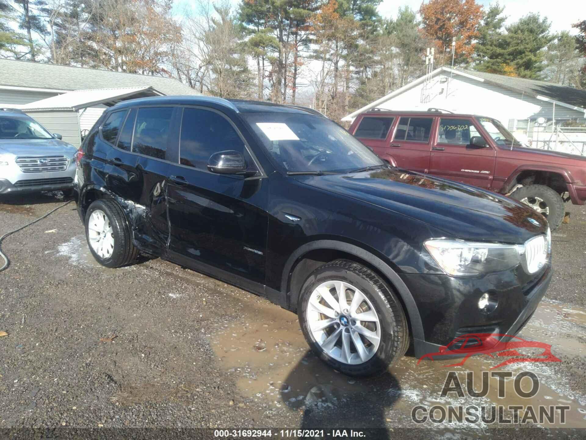 BMW X3 2016 - 5UXWX9C56G0D95217