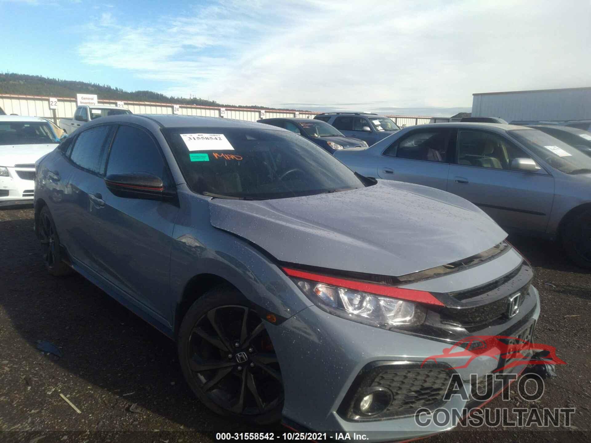 HONDA CIVIC HATCHBACK 2019 - SHHFK7H45KU415371