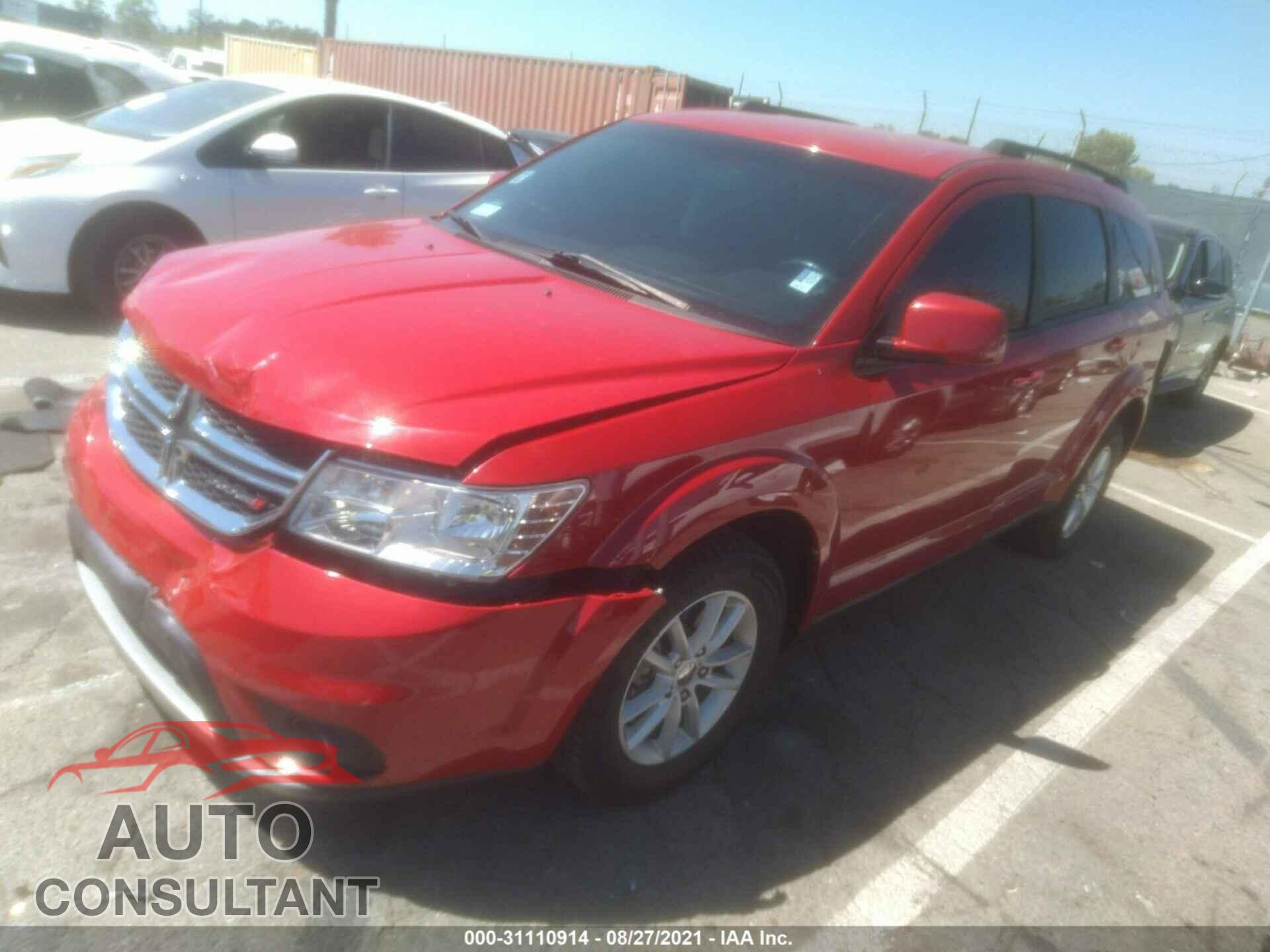 DODGE JOURNEY 2016 - 3C4PDCBB2GT186141