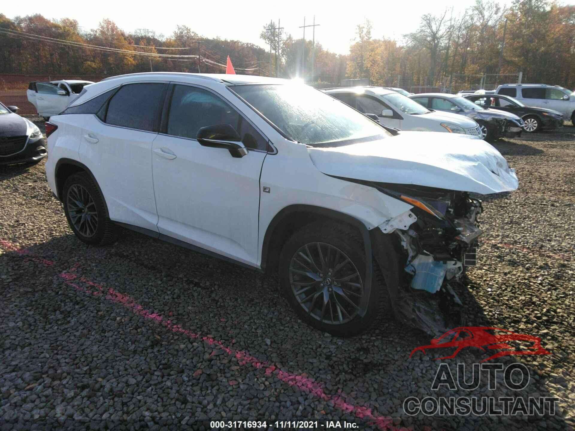 LEXUS RX 350 2016 - 2T2BZMCA9GC046111