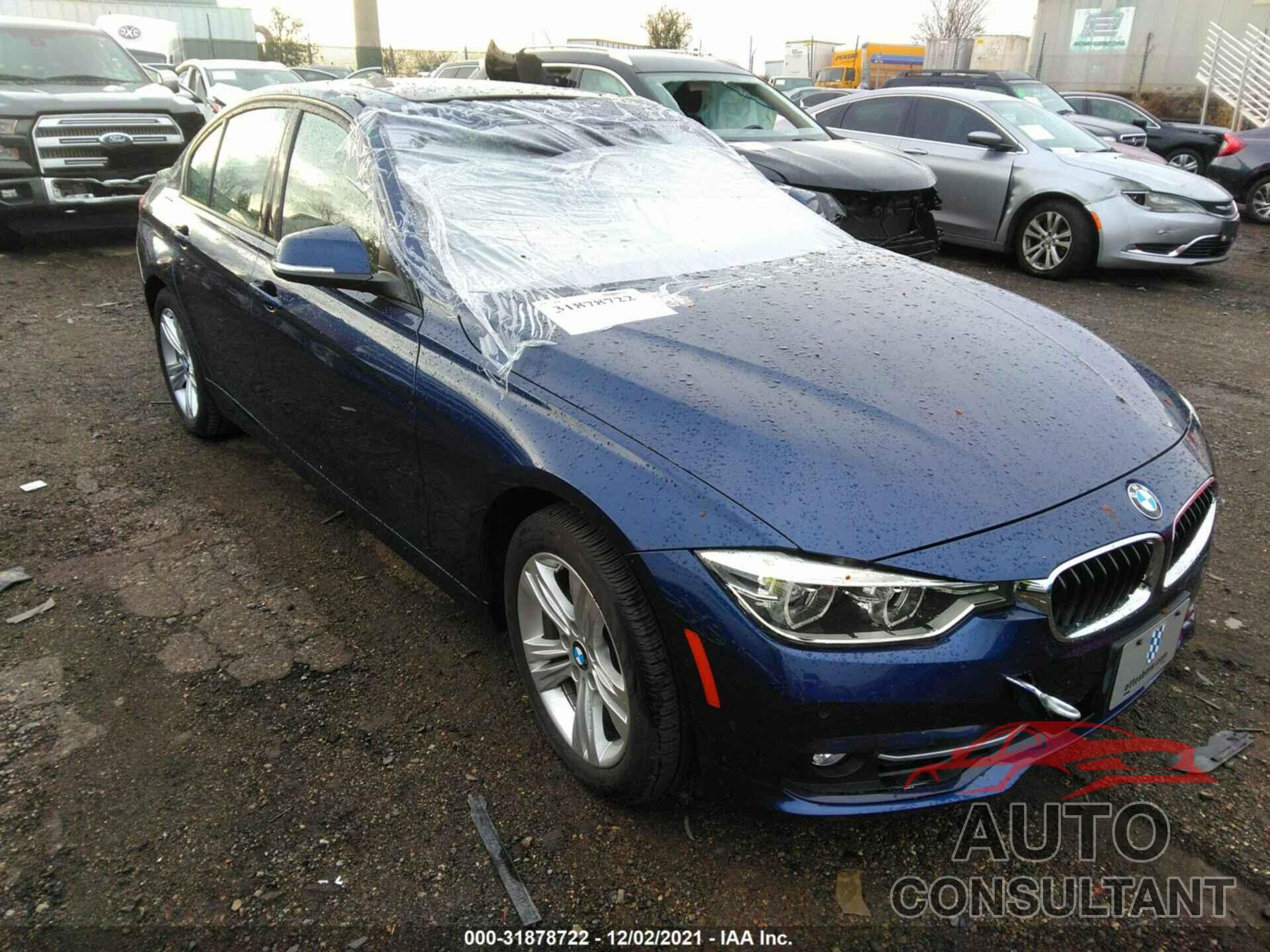 BMW 3 SERIES 2016 - WBA8E3G5XGNU01640