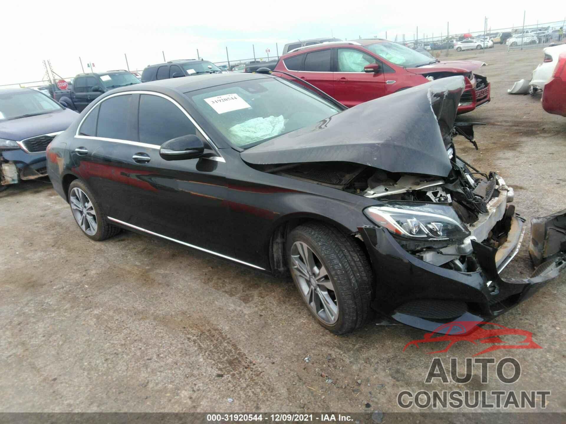 MERCEDES-BENZ C-CLASS 2016 - 55SWF4KB0GU172411