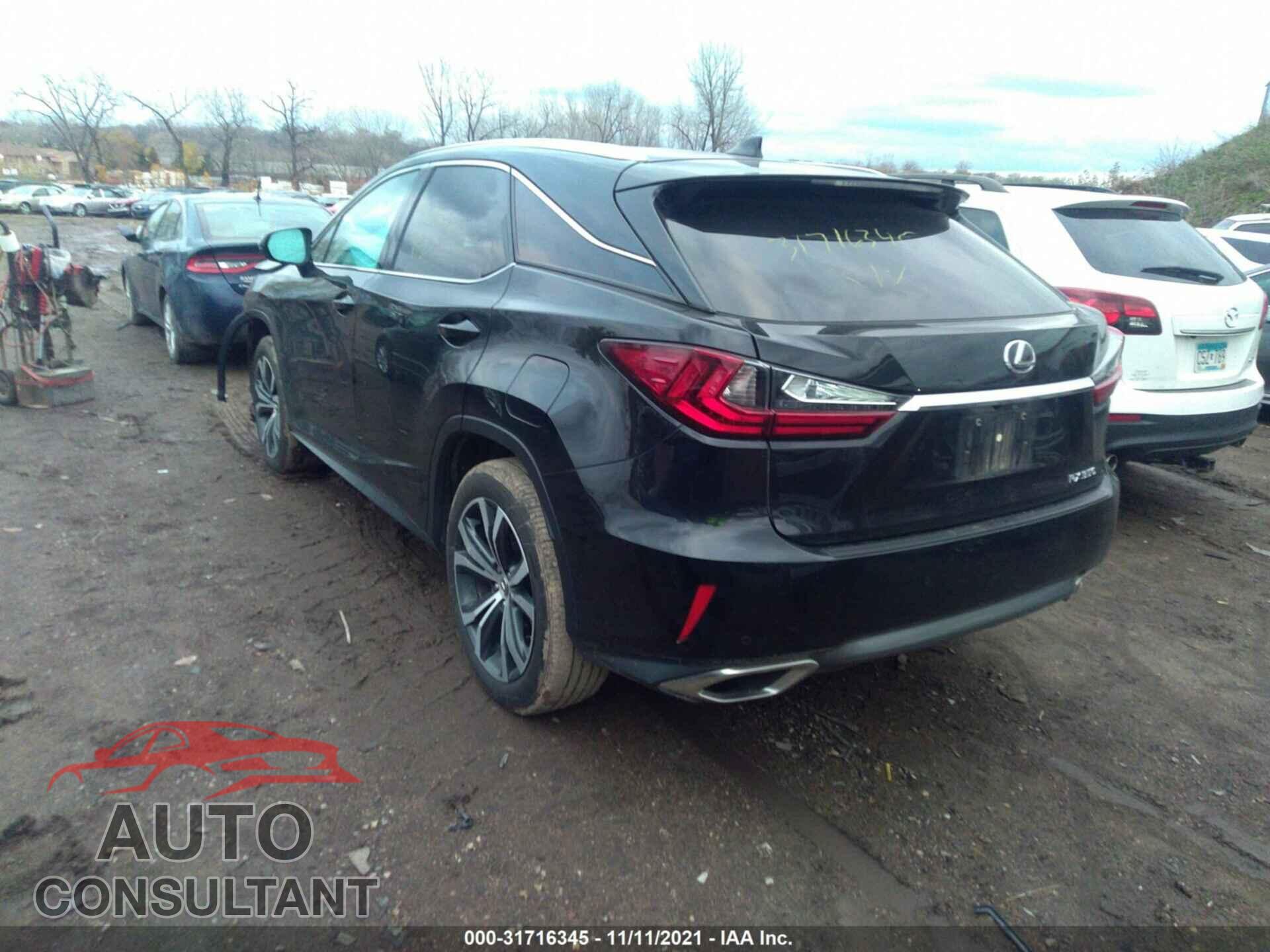 LEXUS RX 2017 - 2T2BZMCA4HC067708