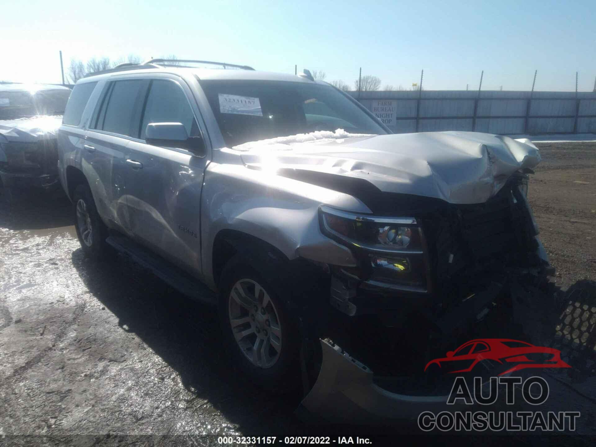 CHEVROLET TAHOE 2017 - 1GNSCBKC9HR350745