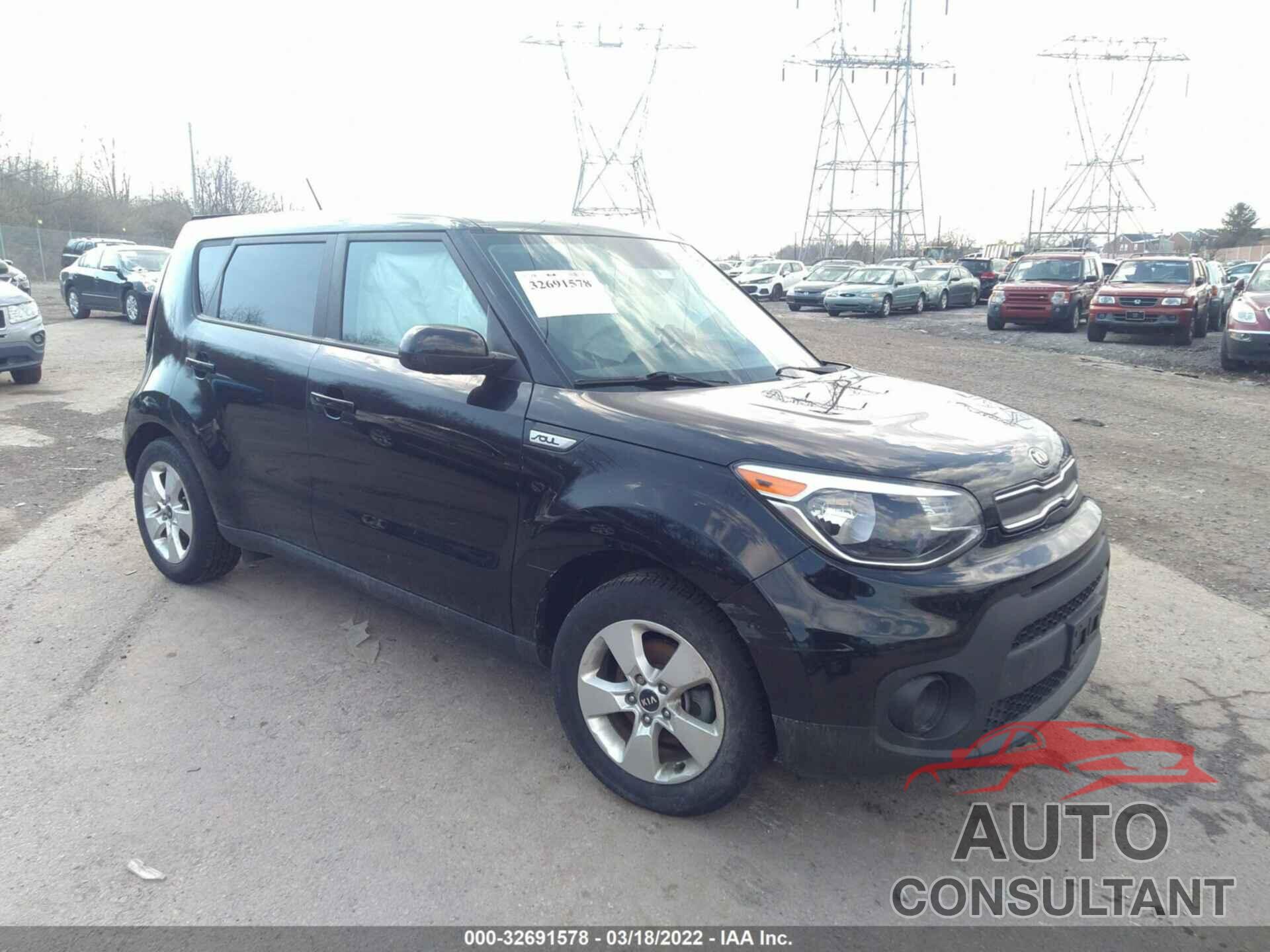 KIA SOUL 2018 - KNDJN2A23J7562355