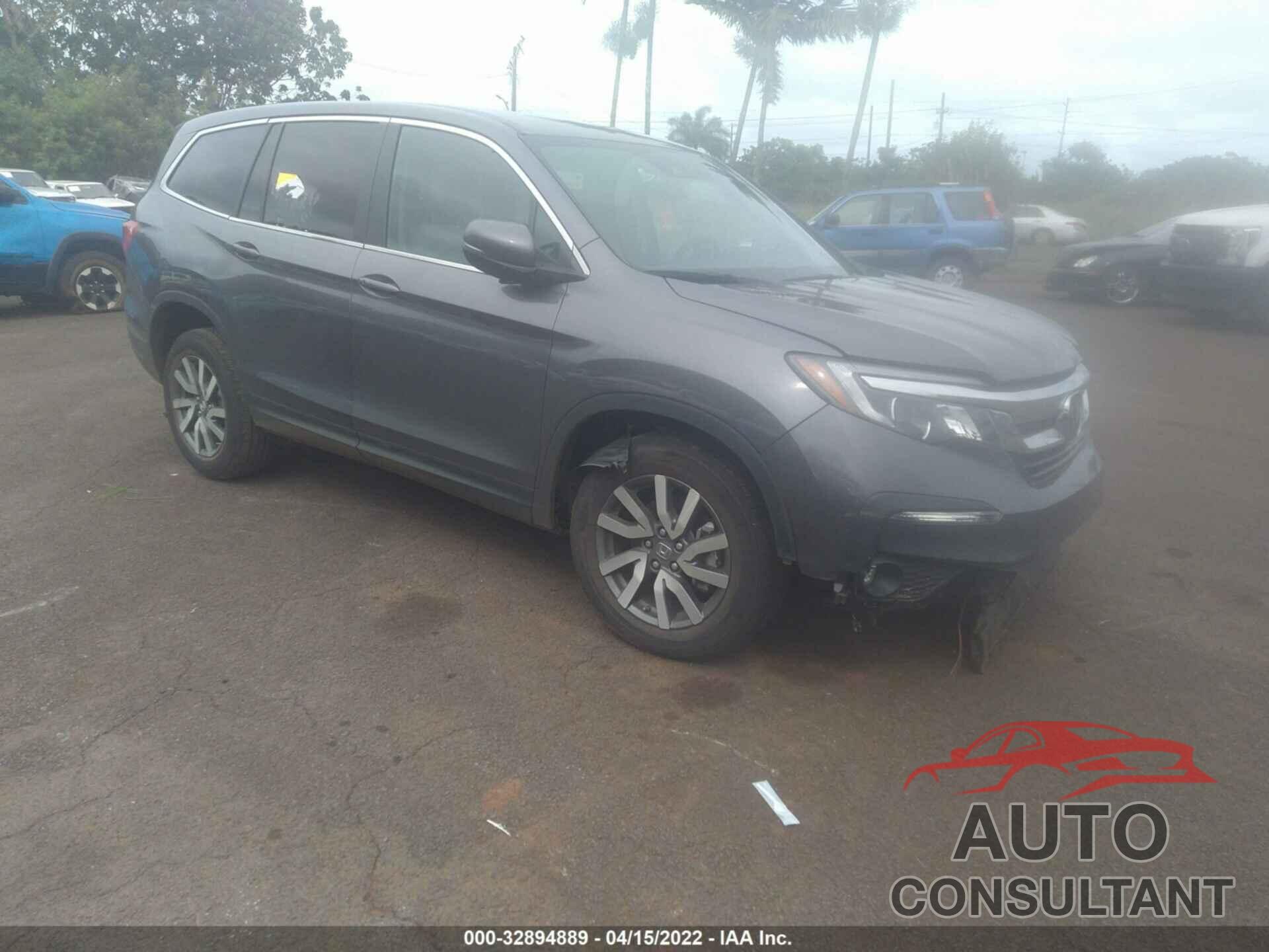 HONDA PILOT 2021 - 5FNYF5H34MB037721