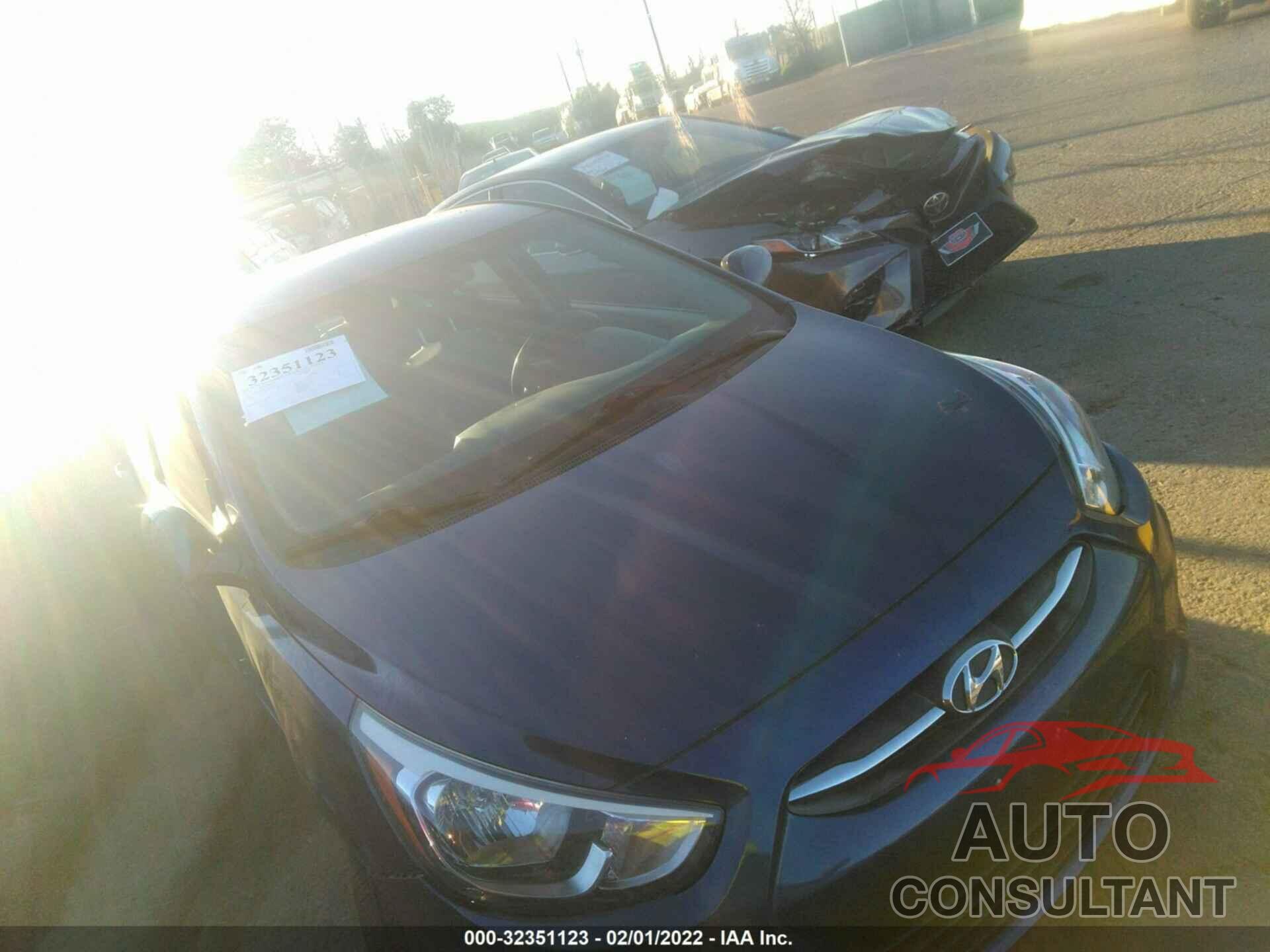 HYUNDAI ACCENT 2016 - KMHCT4AE5GU078505