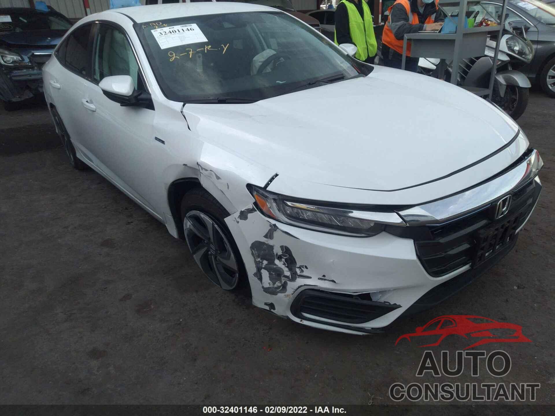 HONDA INSIGHT 2021 - 19XZE4F59ME009764