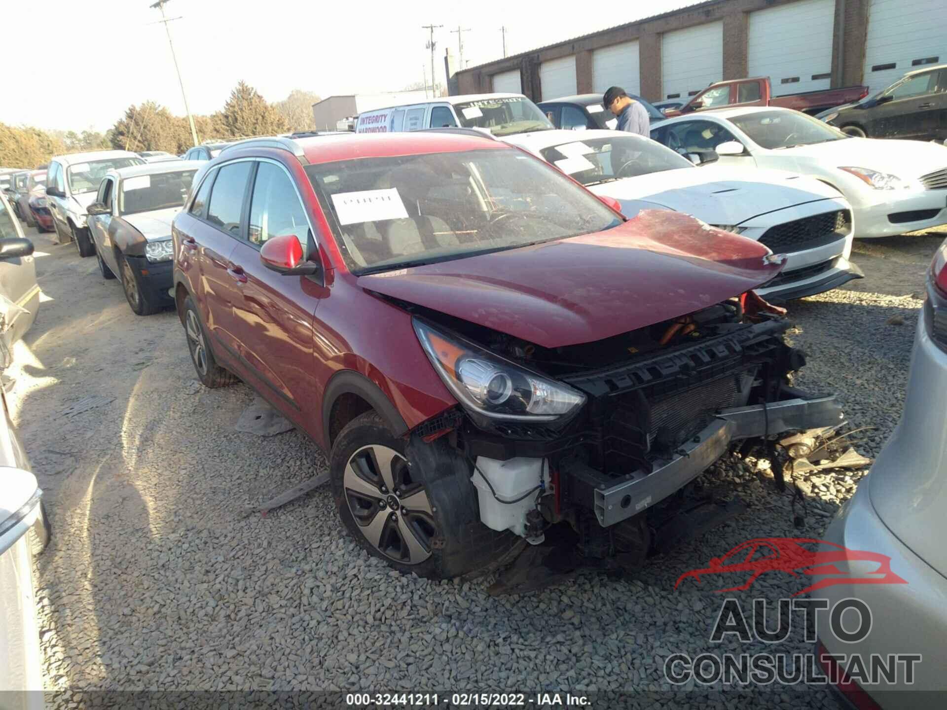 KIA NIRO 2017 - KNDCB3LC2H5063601